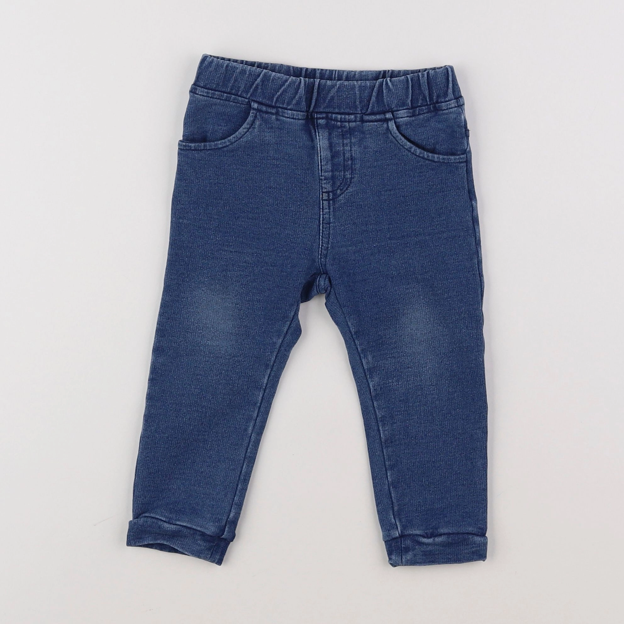 Boutchou - jegging bleu - 12 mois