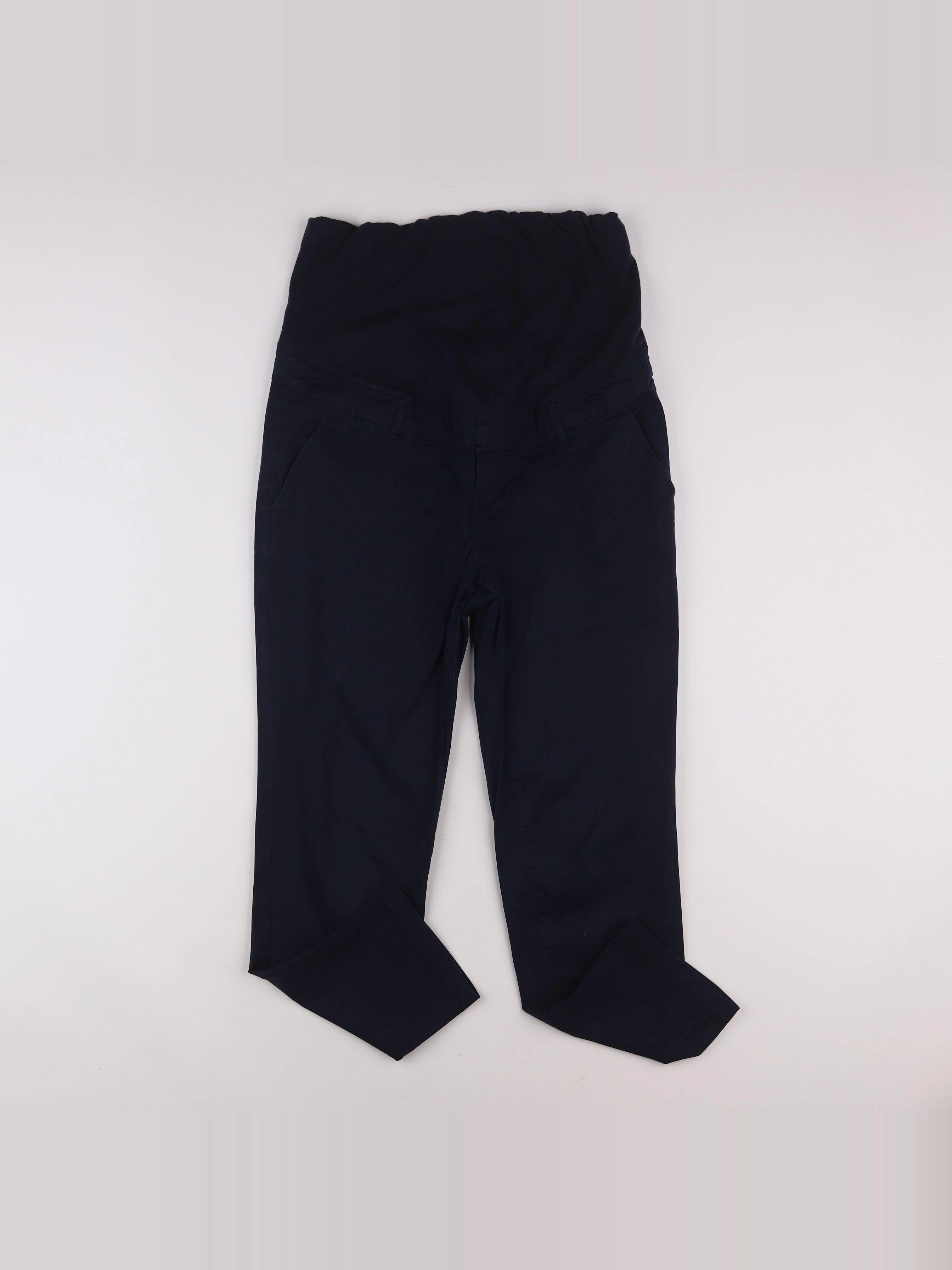 Vertbaudet - pantalon grossesse bleu - 38