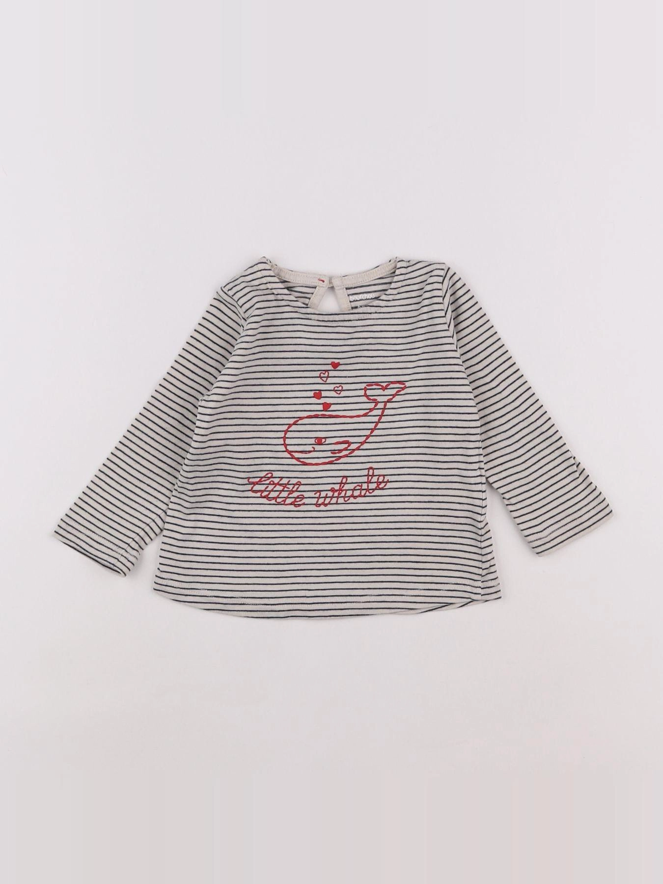 Boutchou - tee-shirt beige - 6 mois
