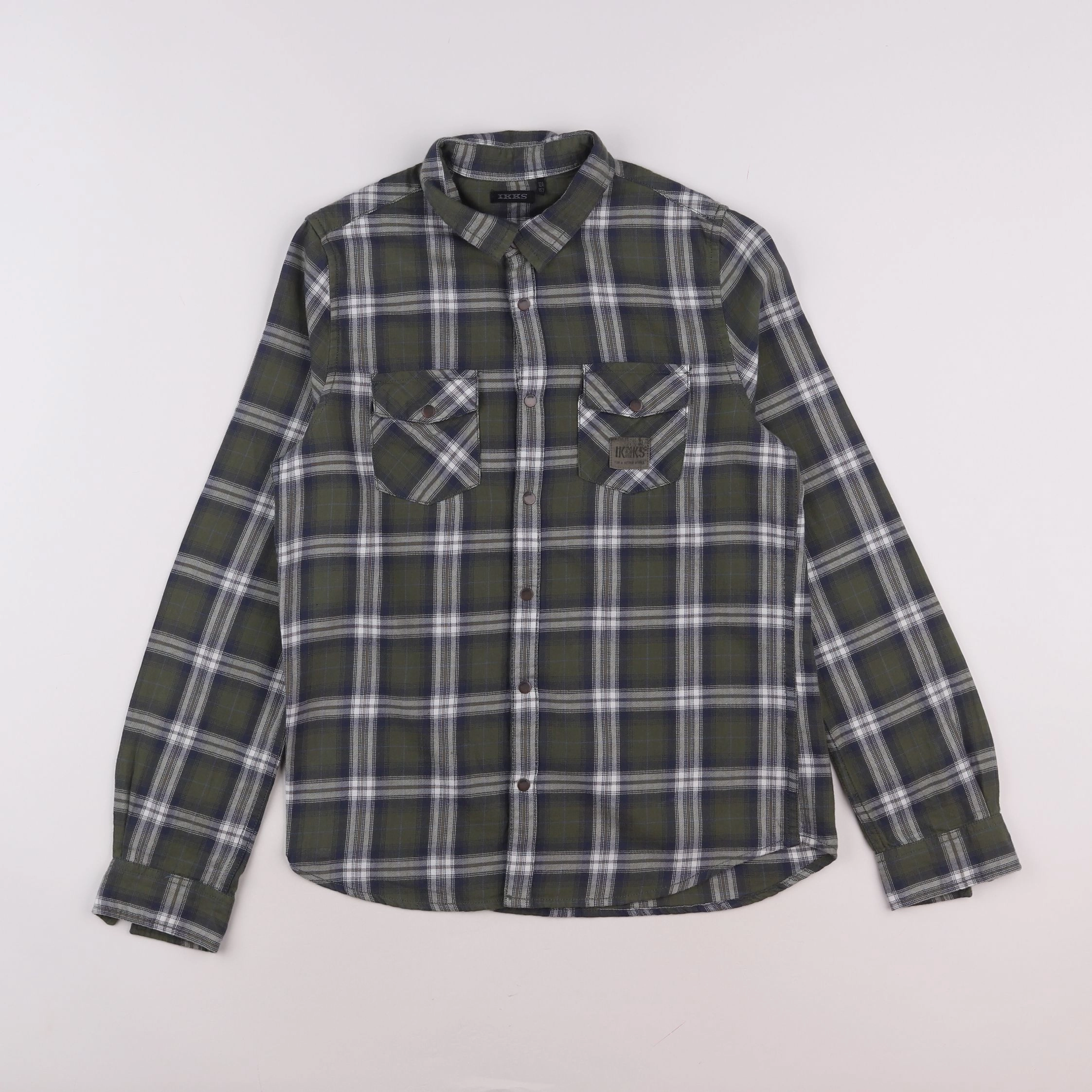 IKKS - chemise vert - 12 ans