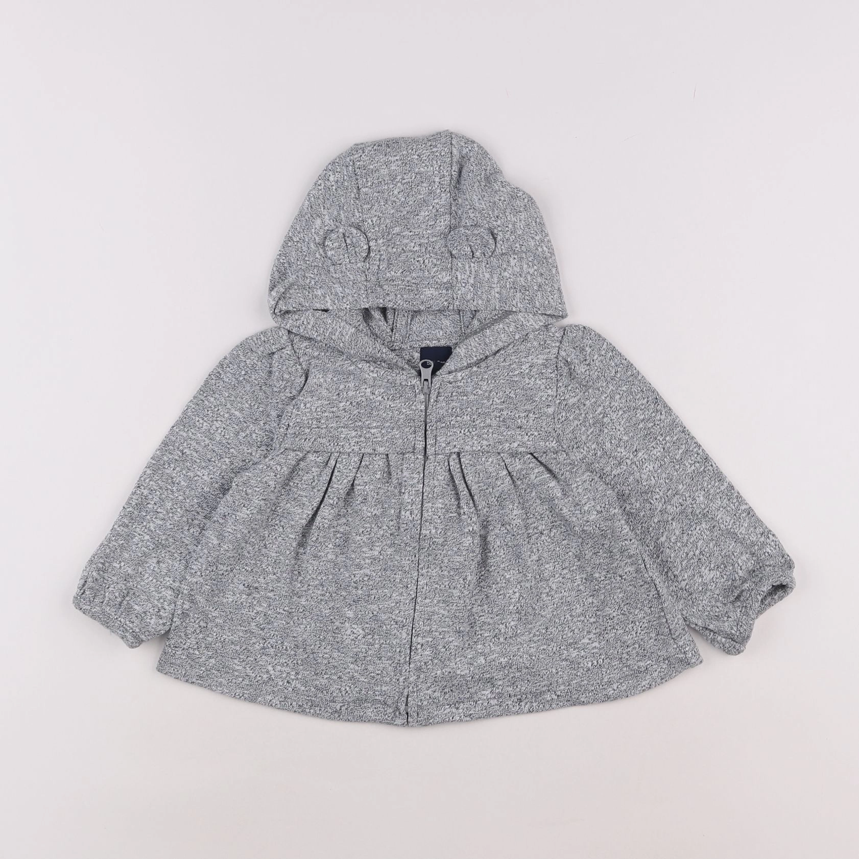 GAP - sweat gris - 6/12 mois