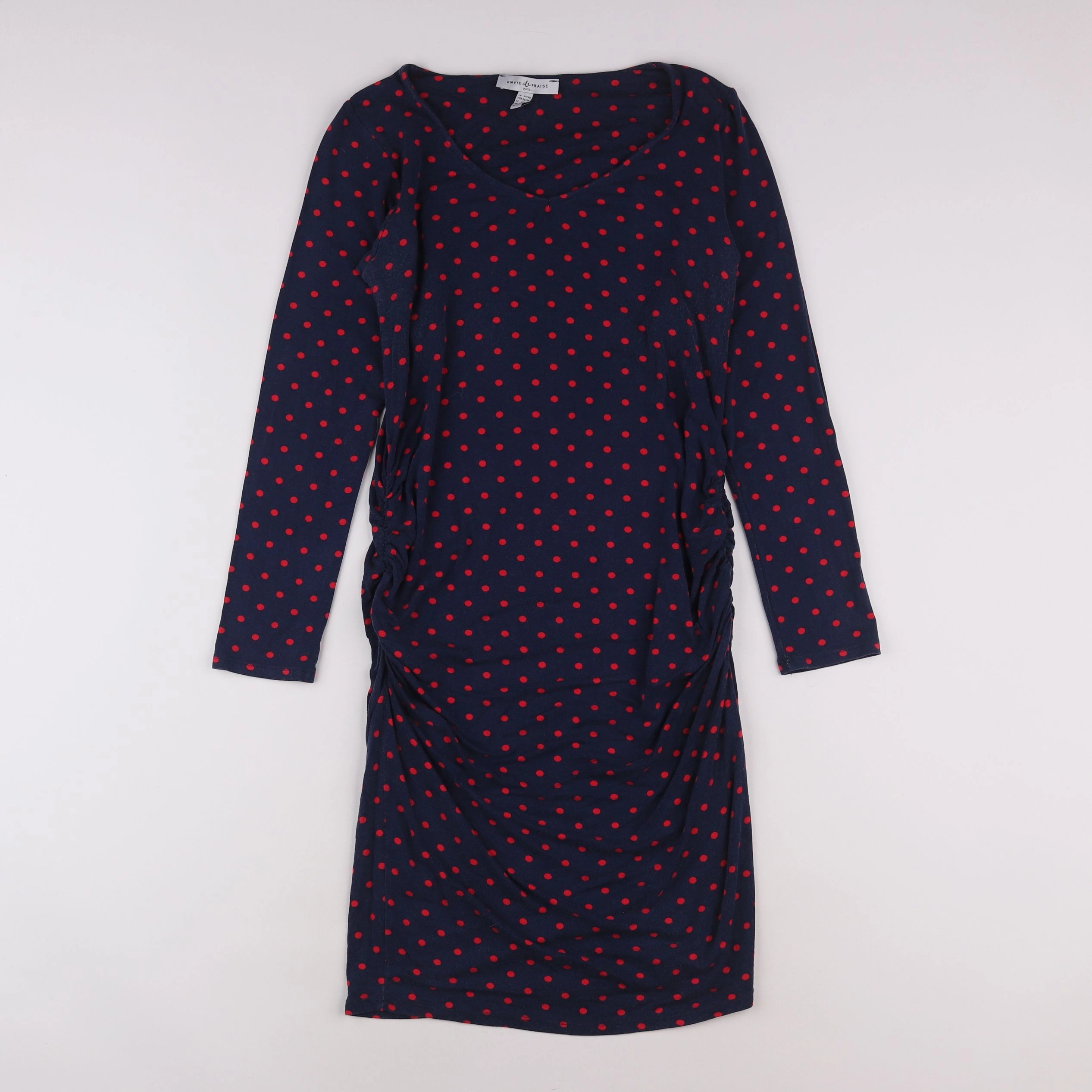 Envie de fraise - robe grossesse bleu - 42 à 44