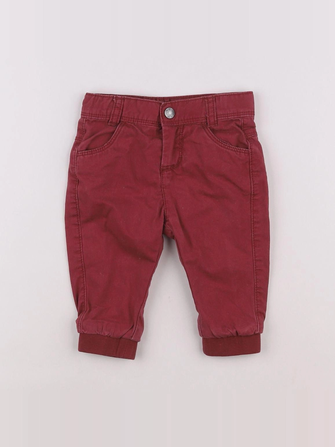 Tape à l'oeil - pantalon rouge - 6 mois