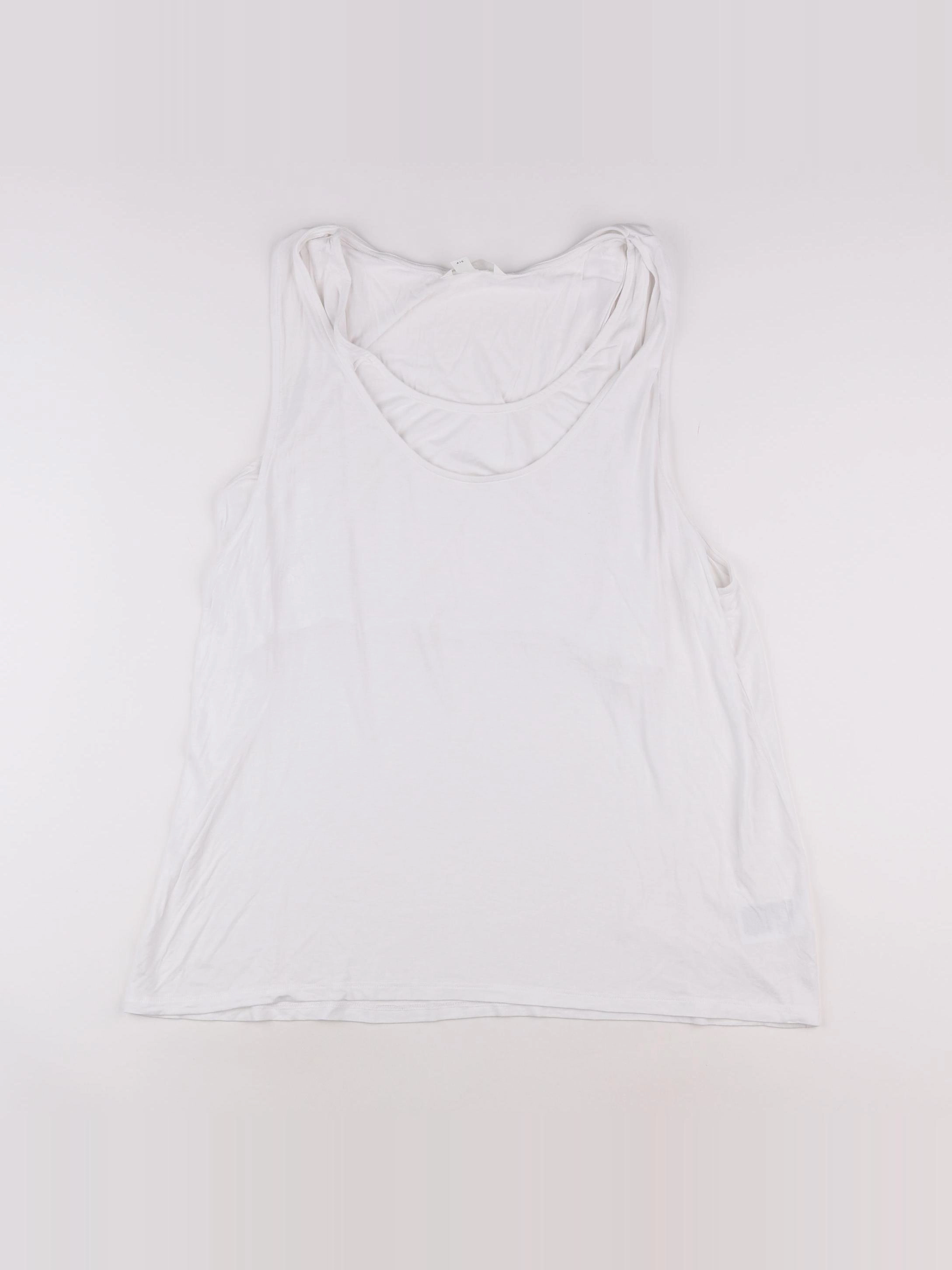 H&M - débardeur grossesse blanc - 48 à 50