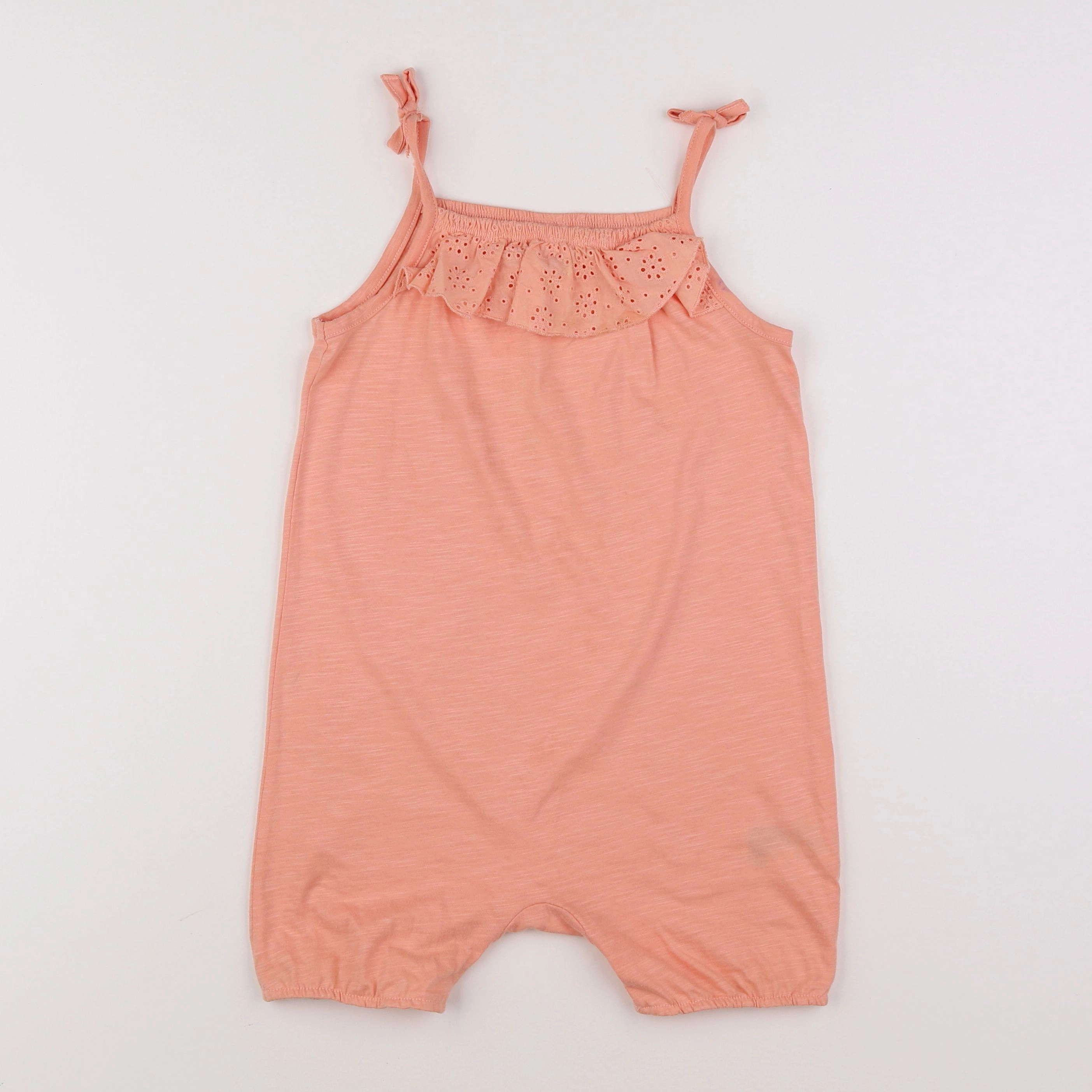 H&M - combinaison orange - 3/4 ans