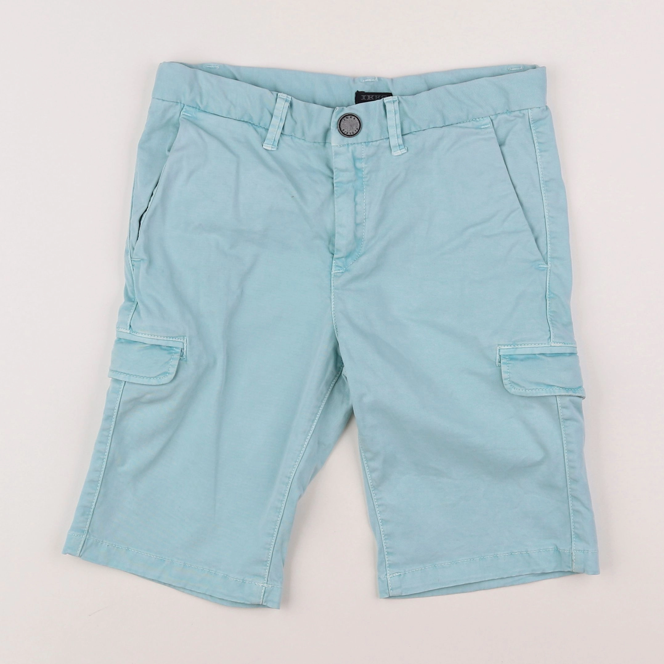 IKKS - short bleu - 8 ans