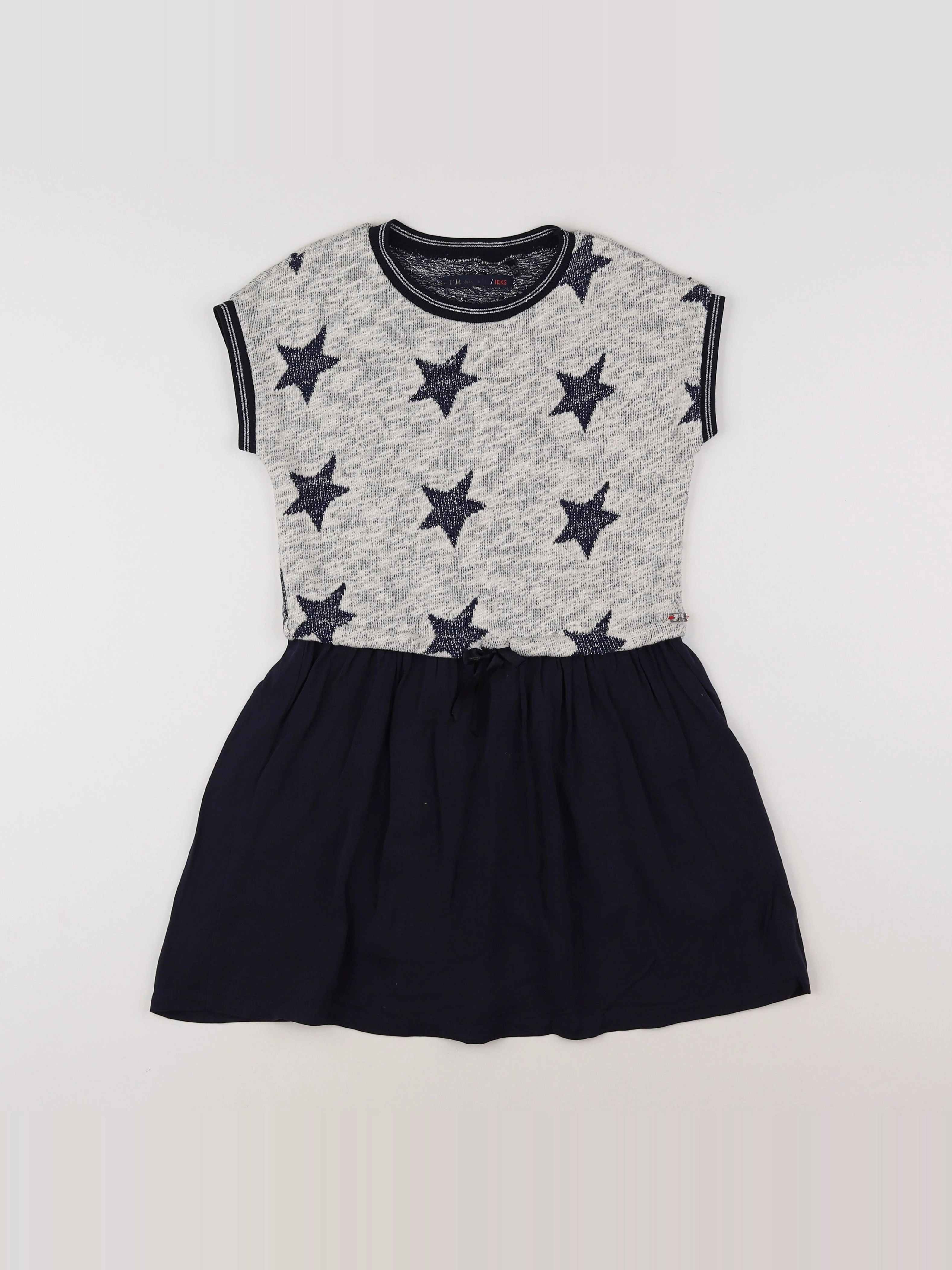 IKKS - robe bleu - 8 ans