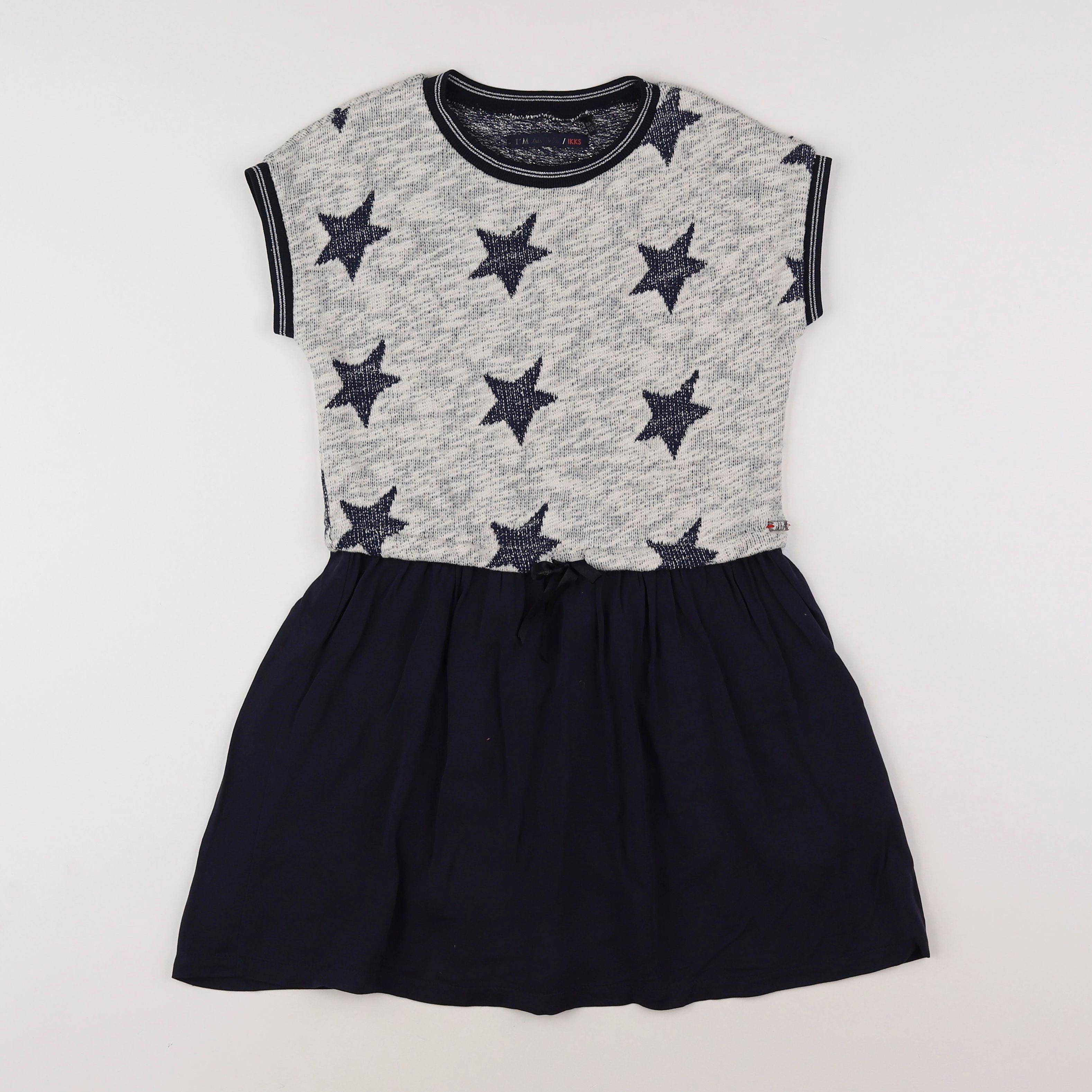 IKKS - robe bleu - 8 ans