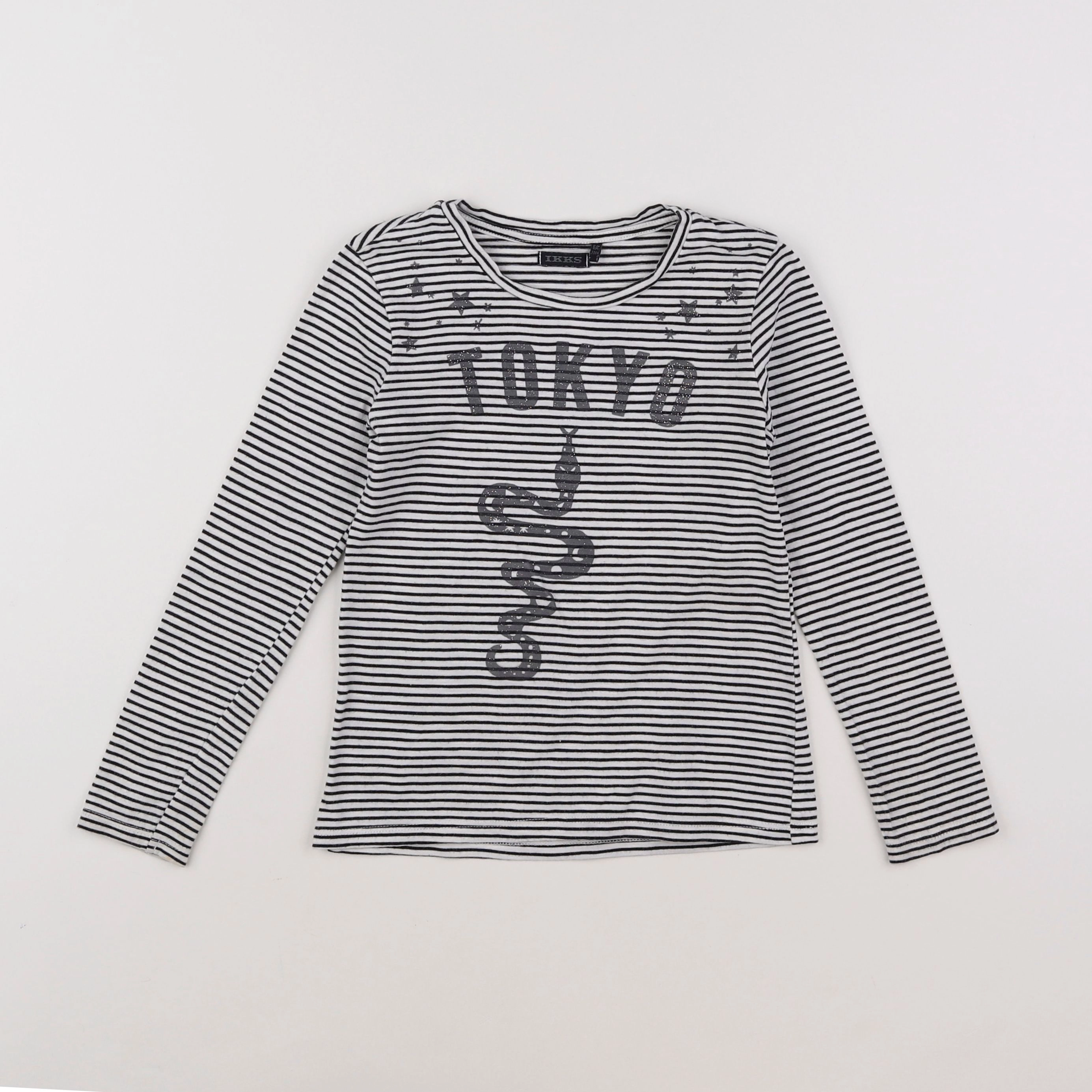 IKKS - tee-shirt noir - 6 ans