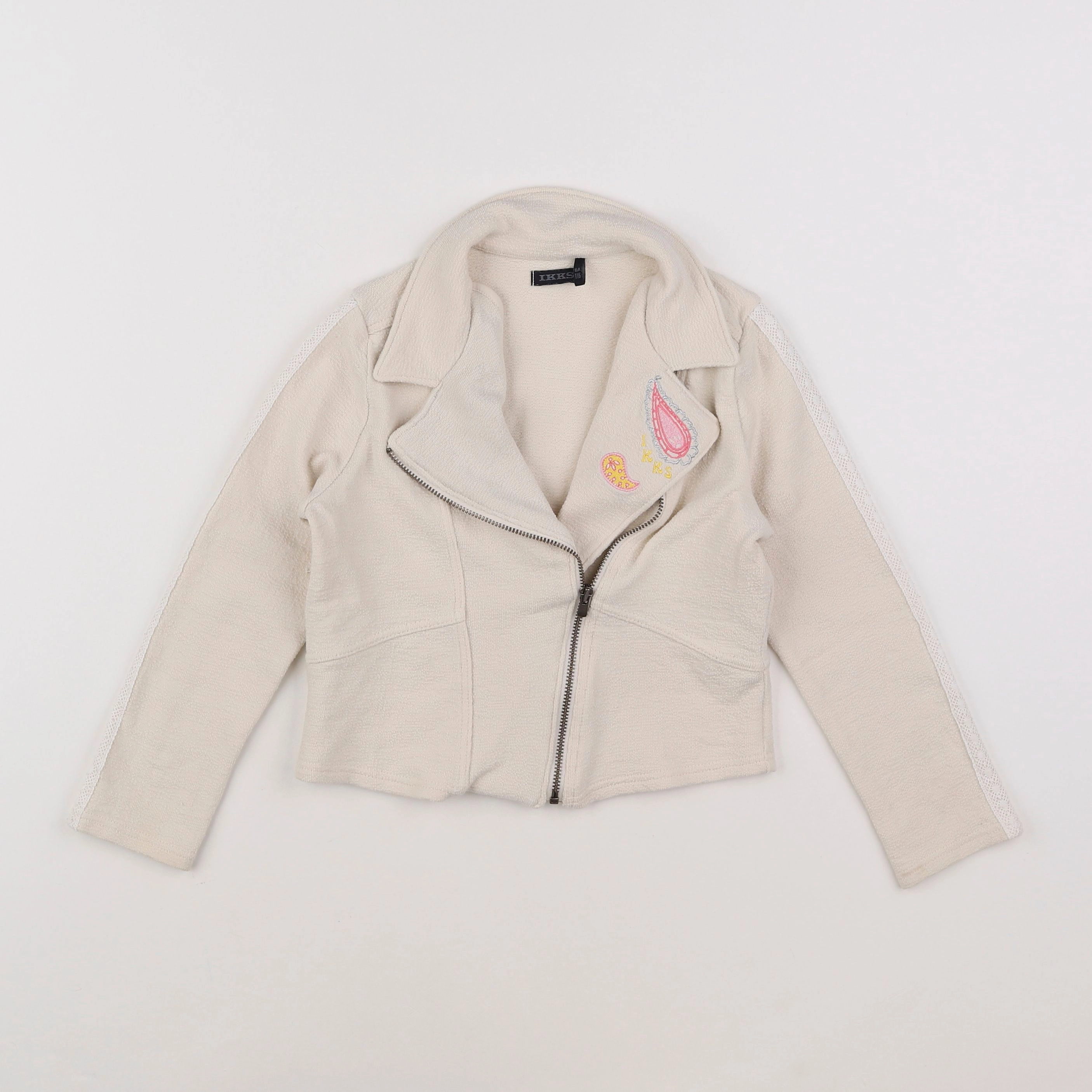 IKKS - veste beige - 6 ans
