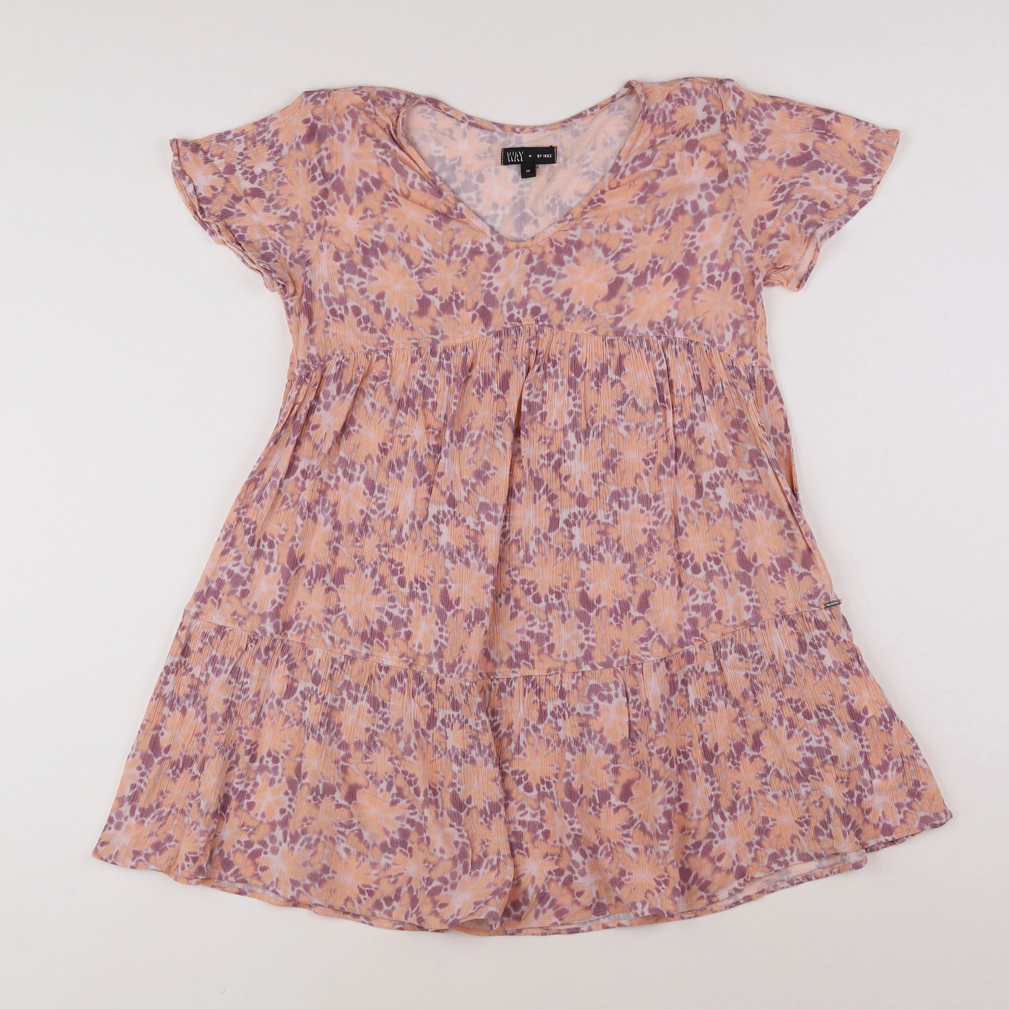 IKKS - robe rose - 12 ans