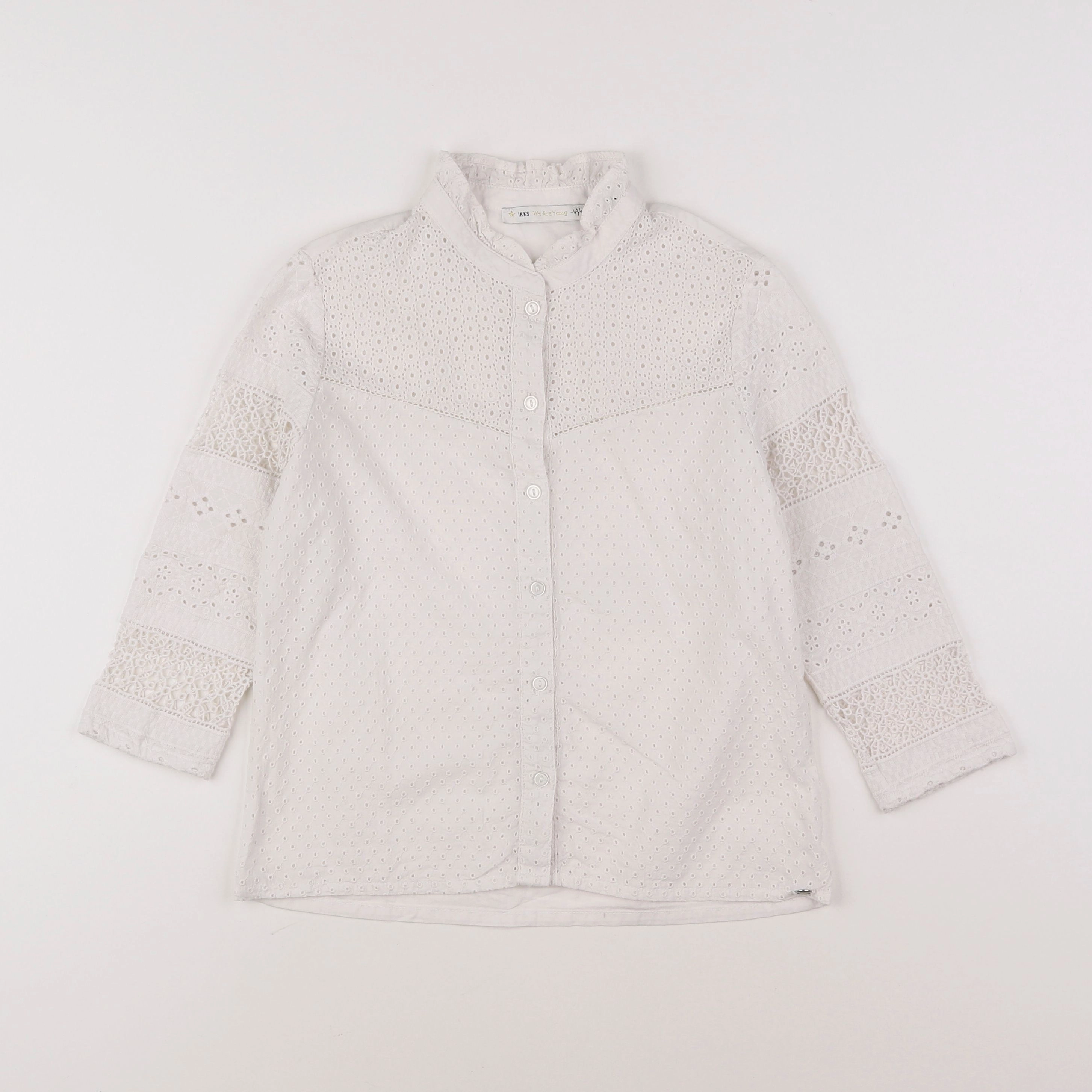 IKKS - chemise blanc - 10 ans