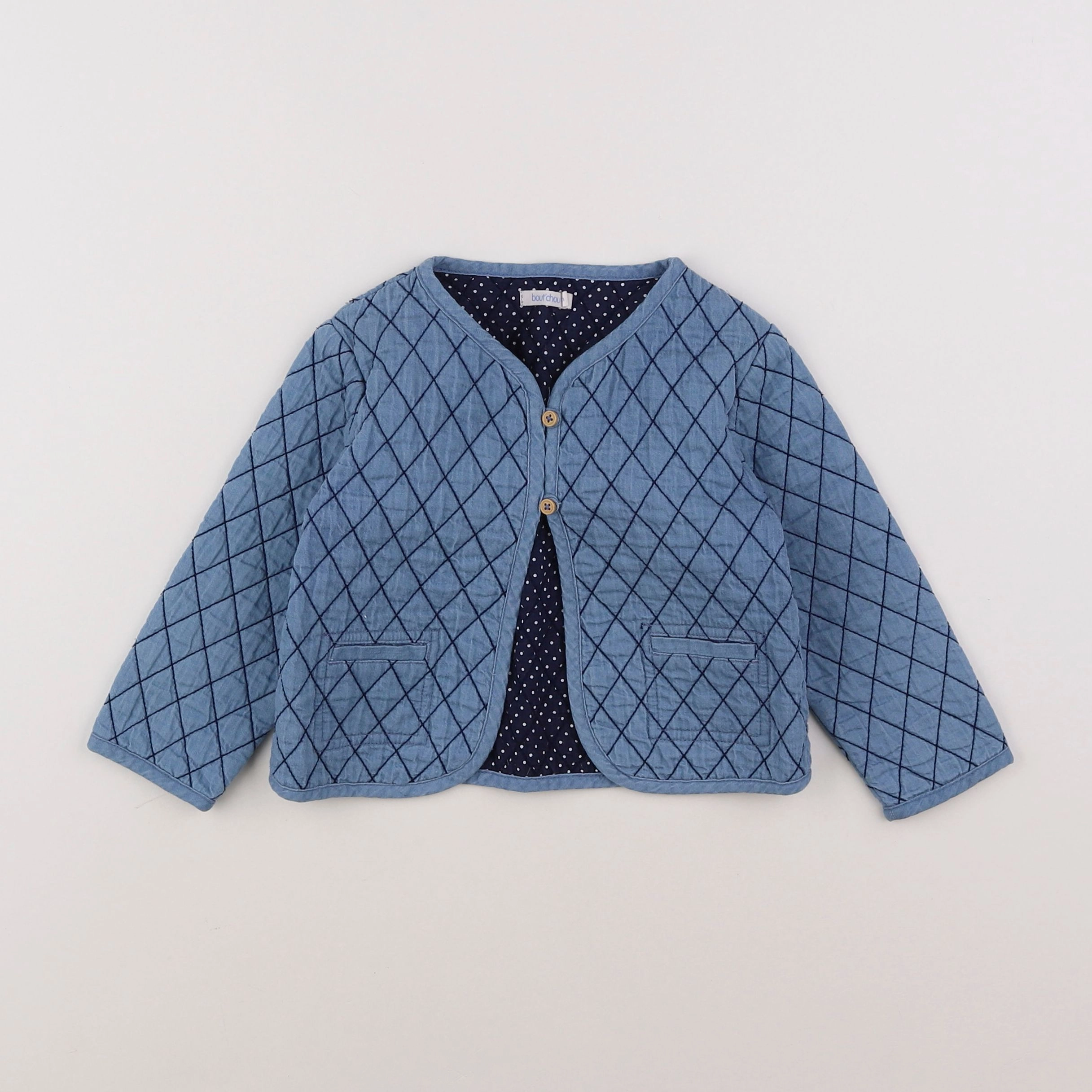 Boutchou - veste bleu - 18 mois