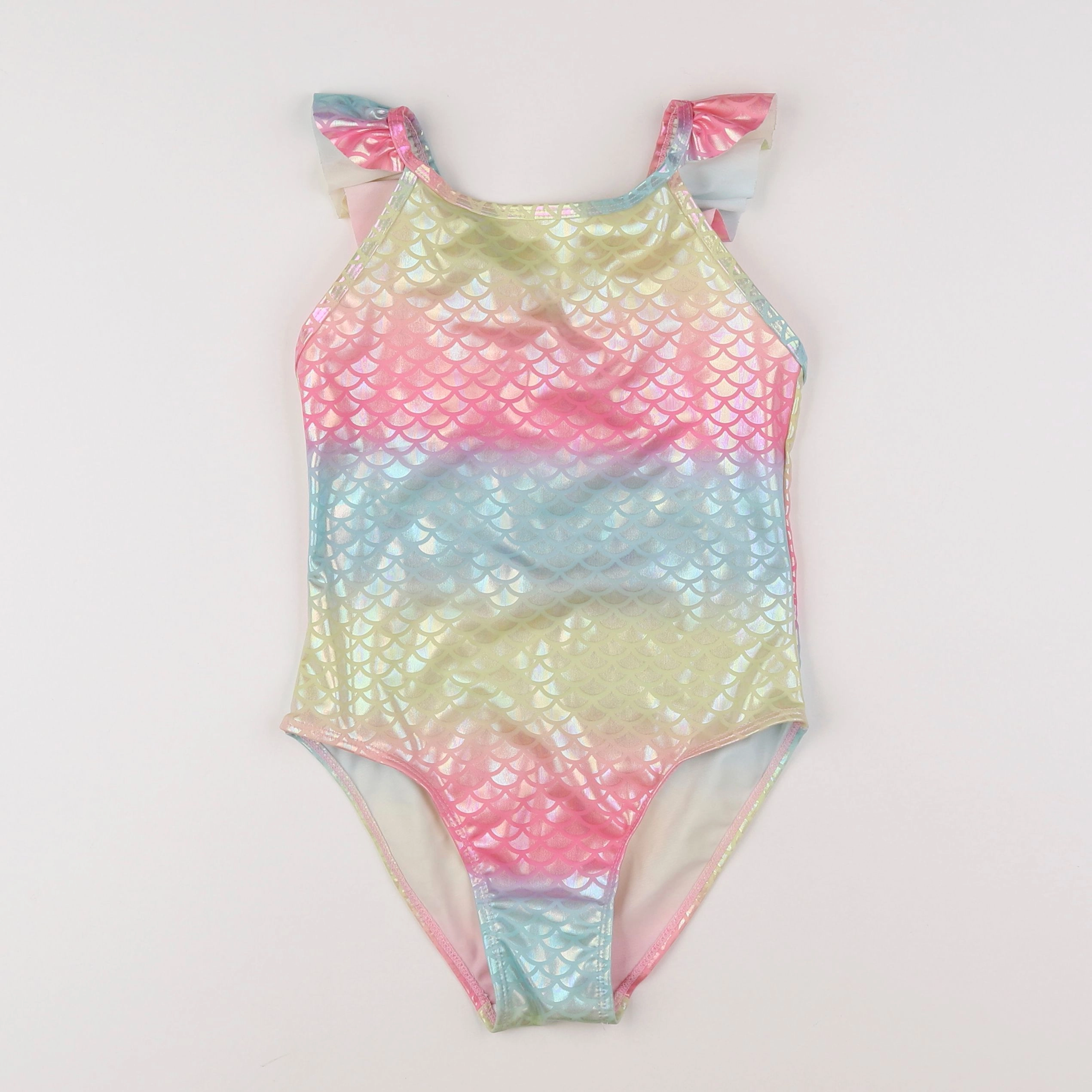 Vertbaudet - maillot de bain multicolore - 10 ans