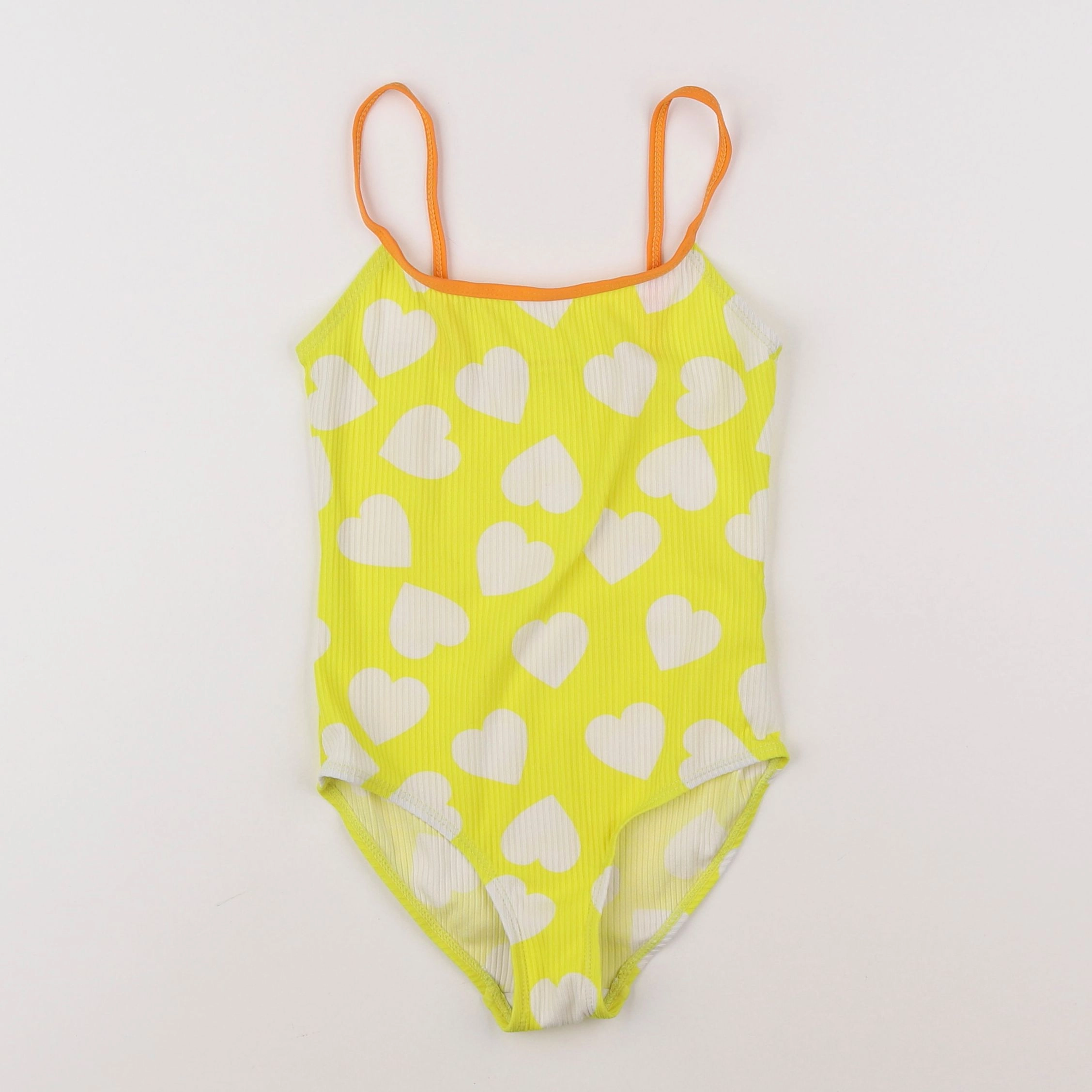 Monoprix - maillot de bain jaune - 8 ans