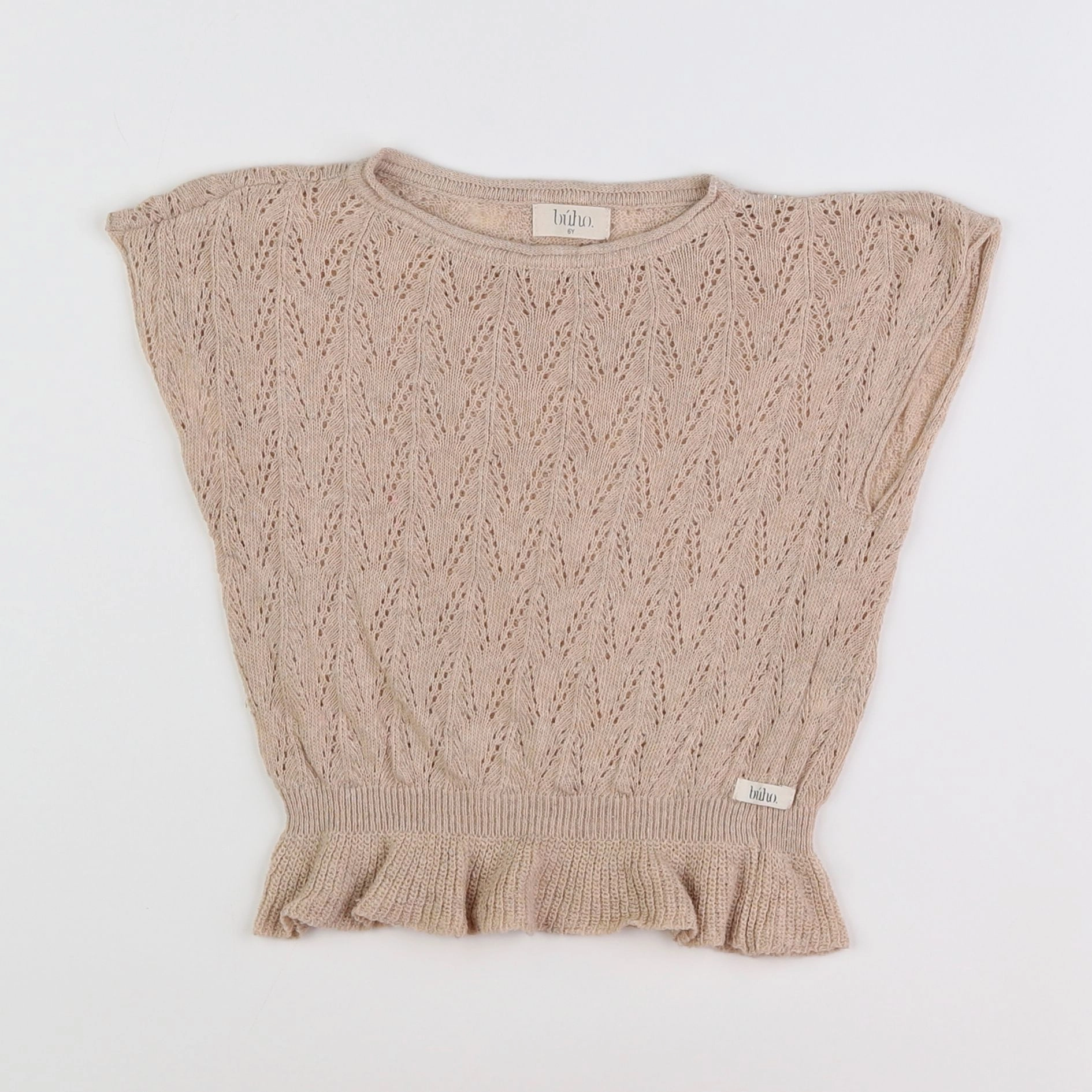 Buho - pull beige - 6 ans