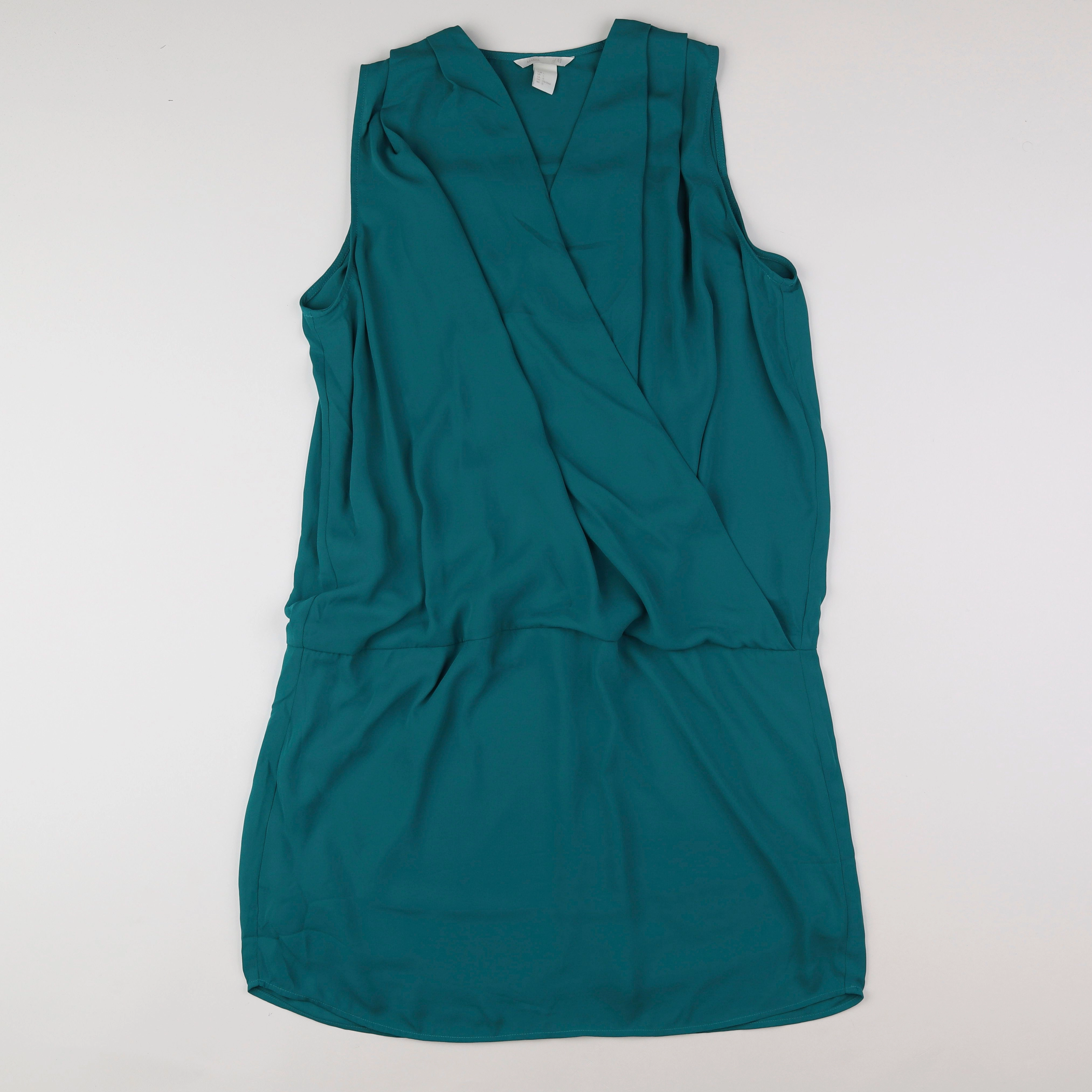 H&M - robe grossesse vert - 44 à 46