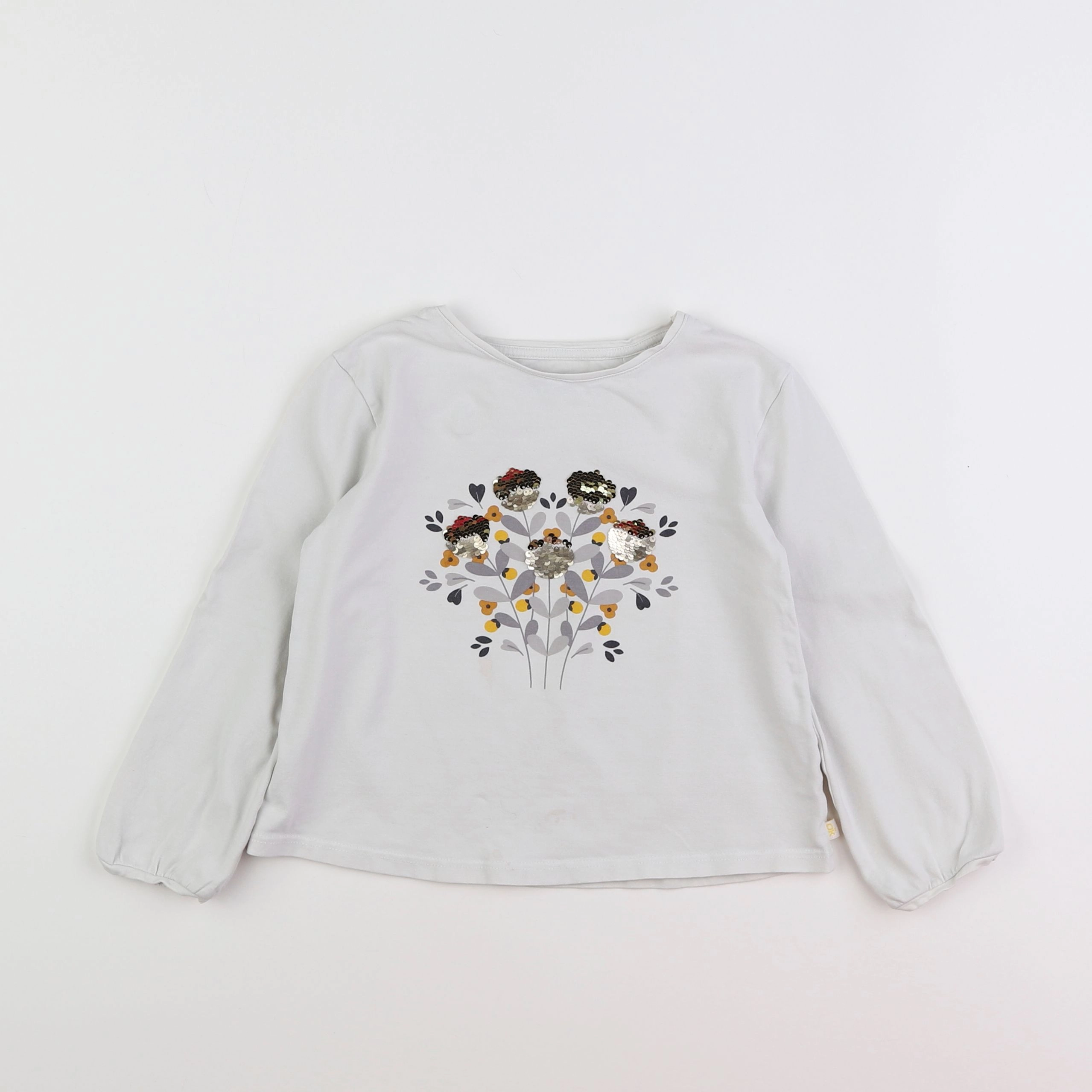 Okaidi - tee-shirt blanc - 6 ans