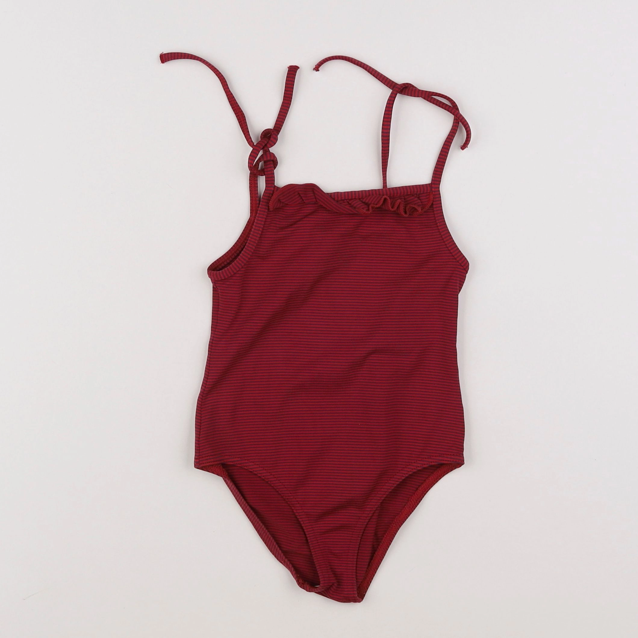 Petit Bateau - maillot de bain rouge - 3 ans