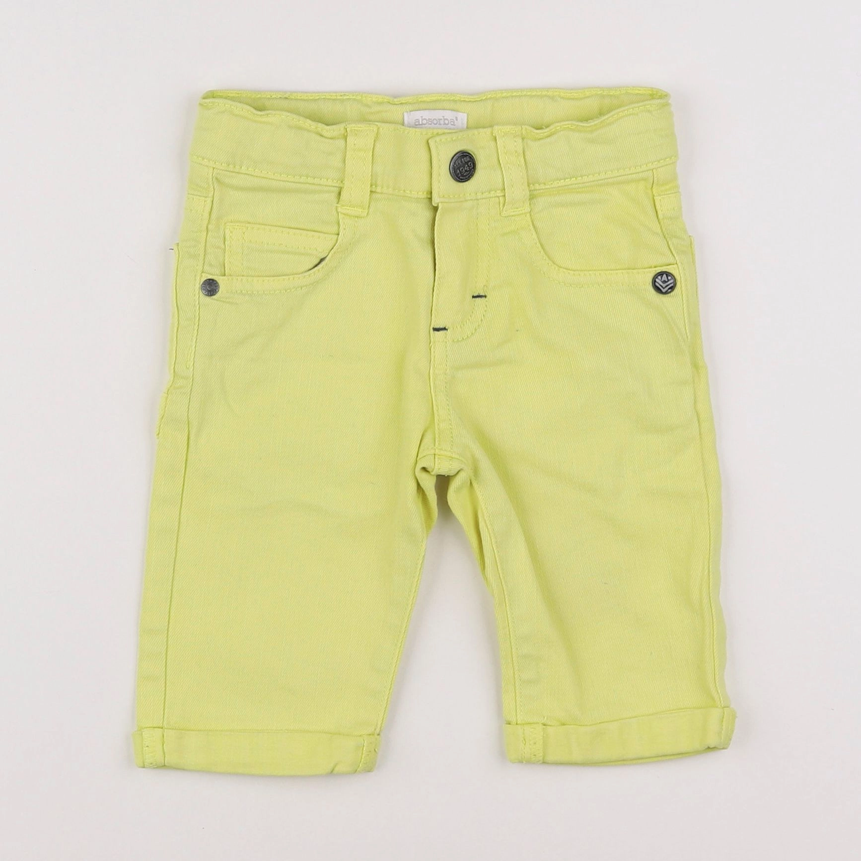 Absorba - short jaune - 3 ans