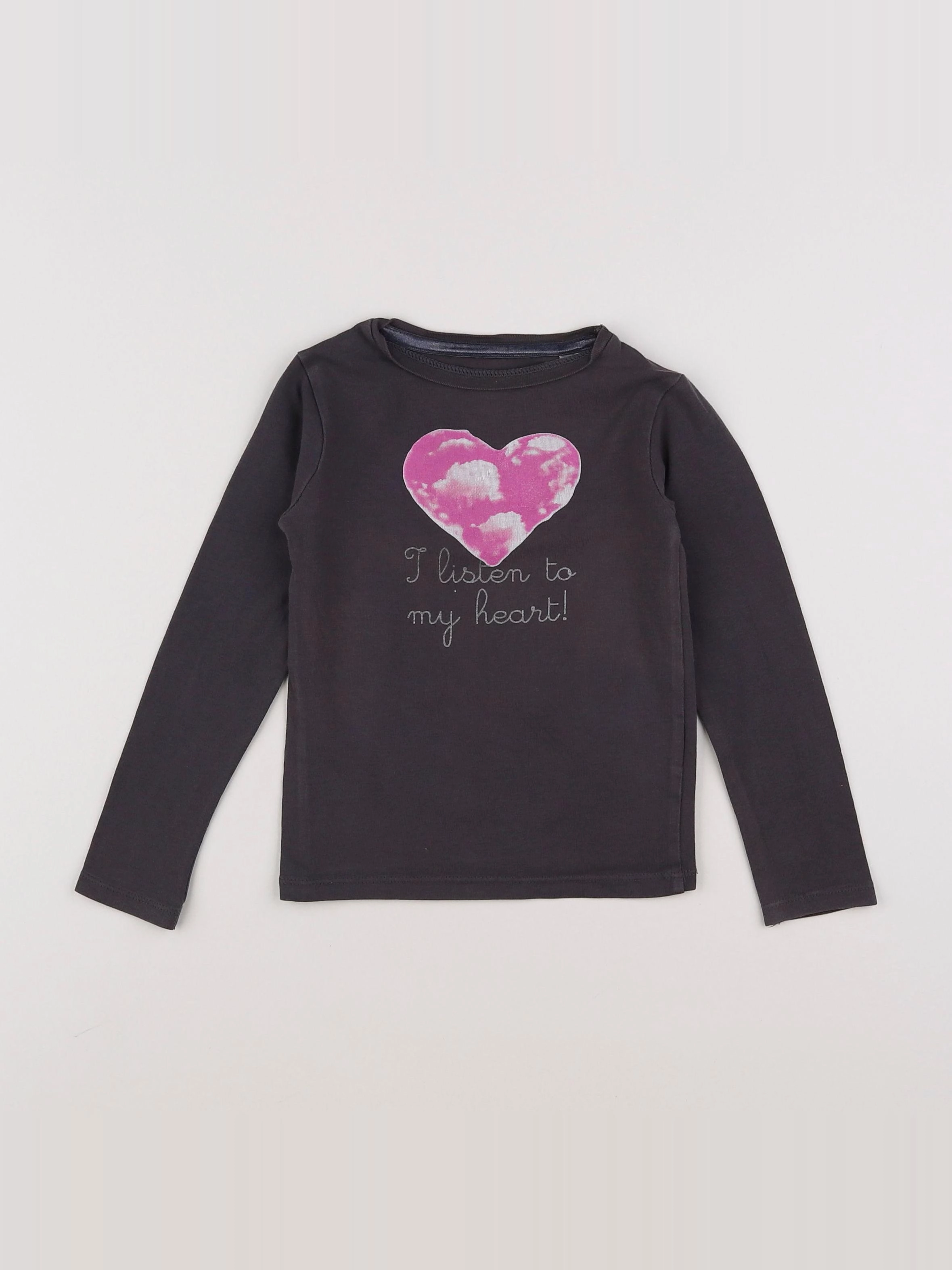 Okaidi - tee-shirt gris - 4 ans