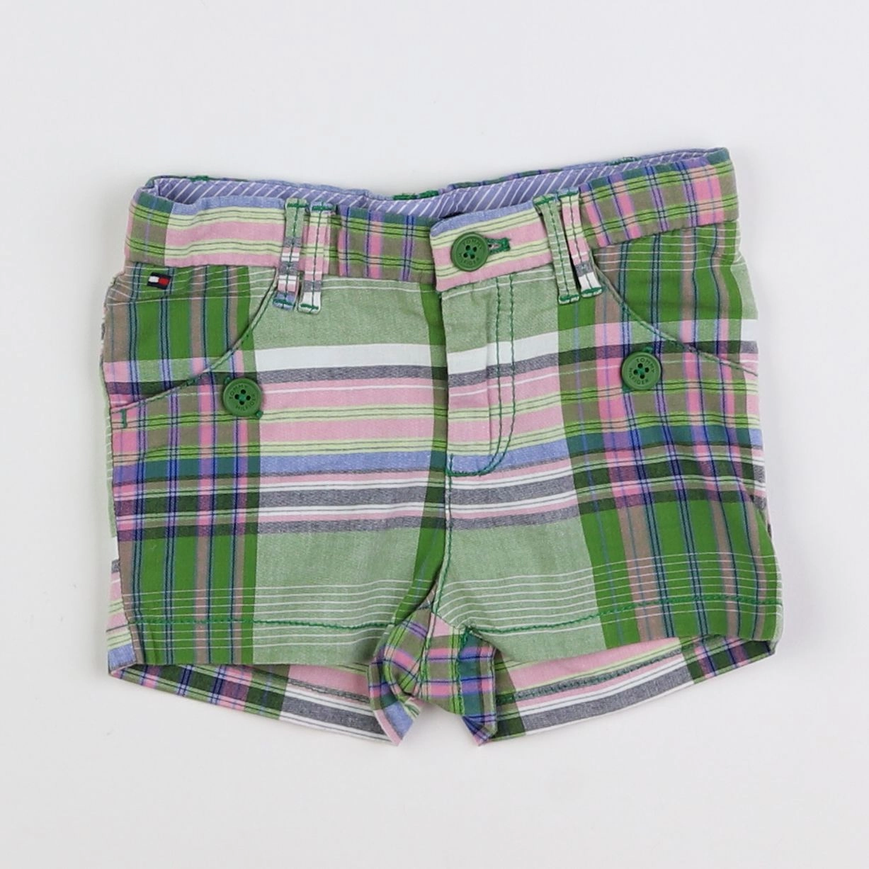 Tommy Hilfiger - short vert - 2 ans