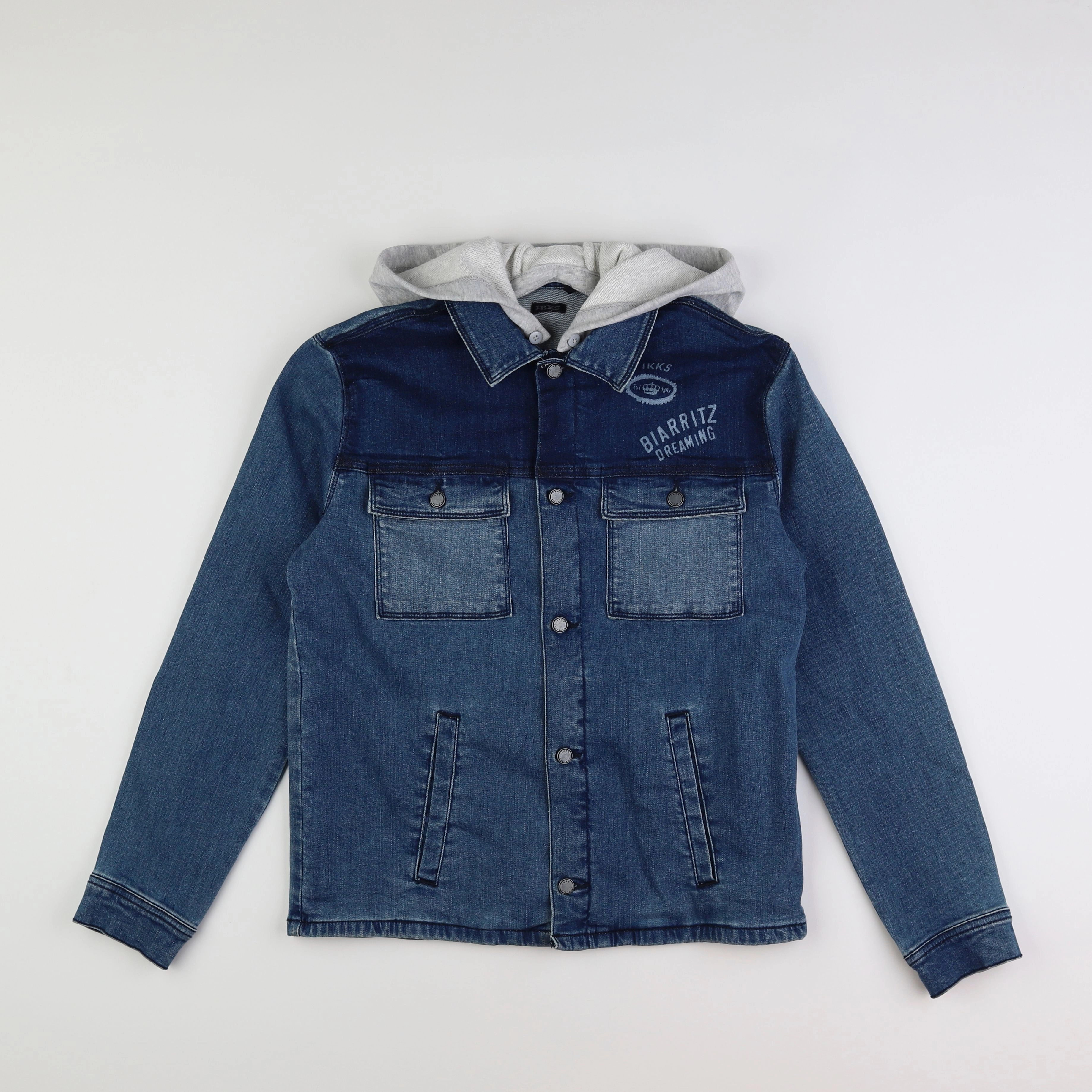 IKKS - veste bleu - 14/16 ans