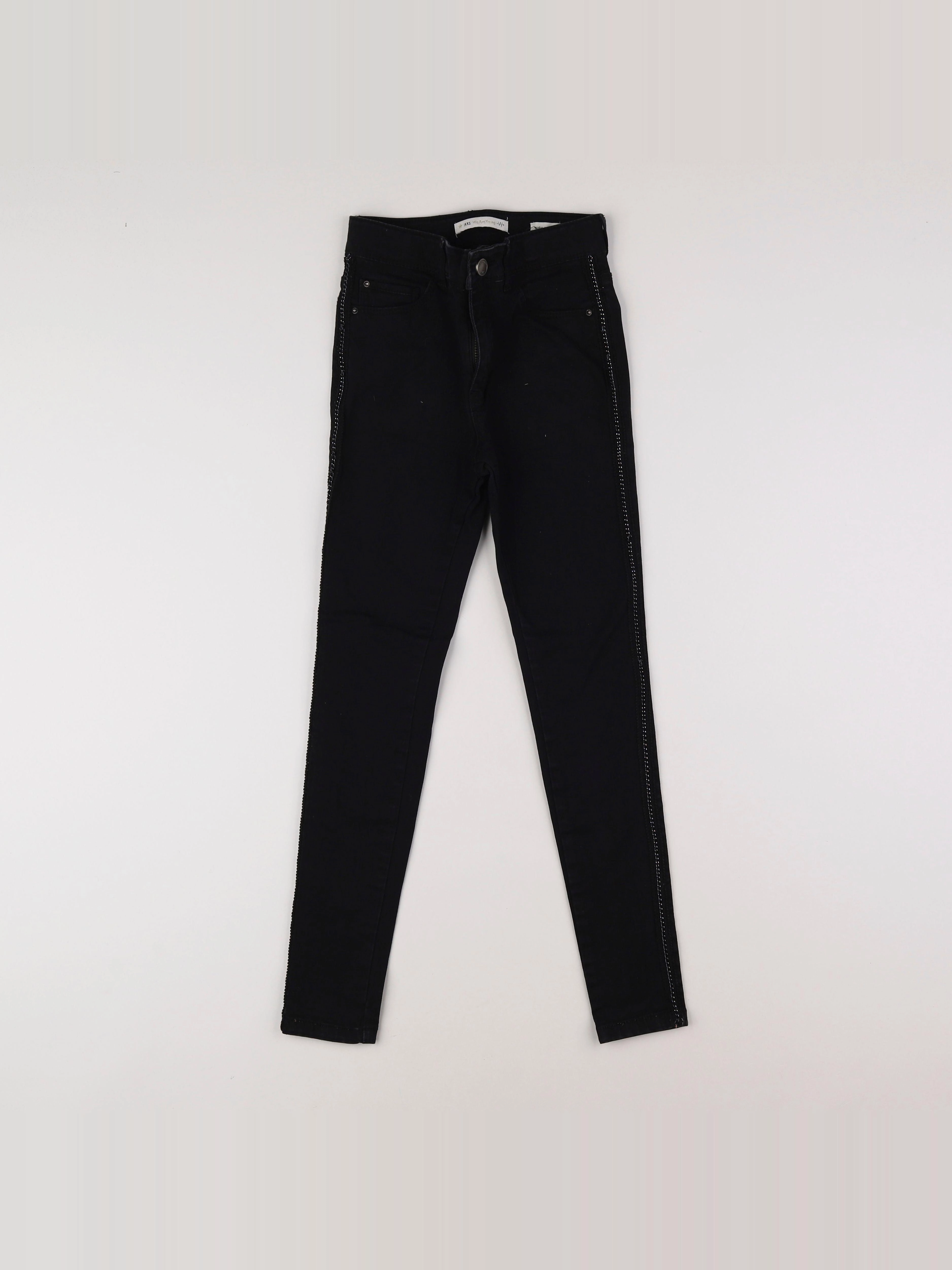 IKKS - pantalon noir - 12 ans