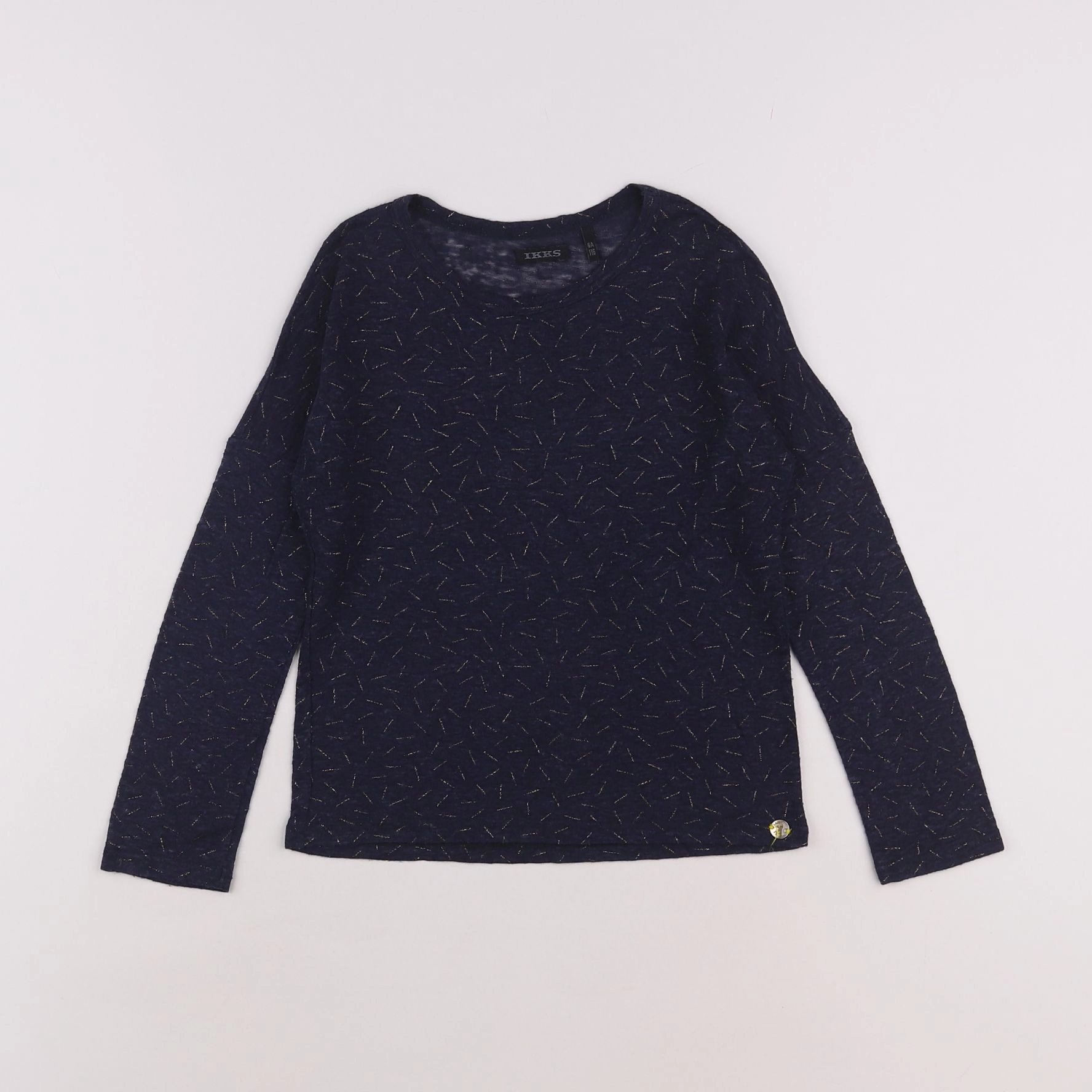 IKKS - tee-shirt bleu - 6 ans