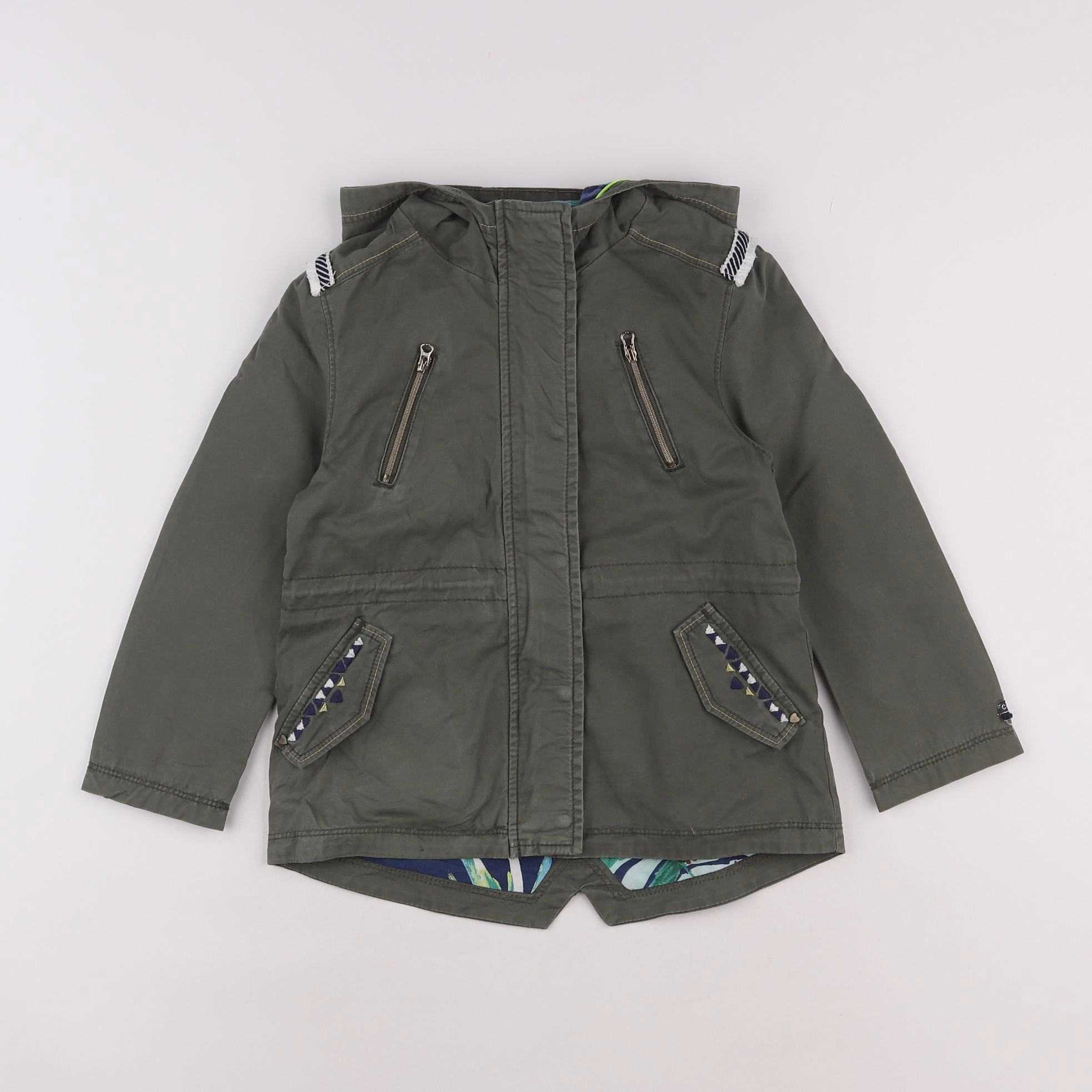 Catimini - parka vert - 5 ans