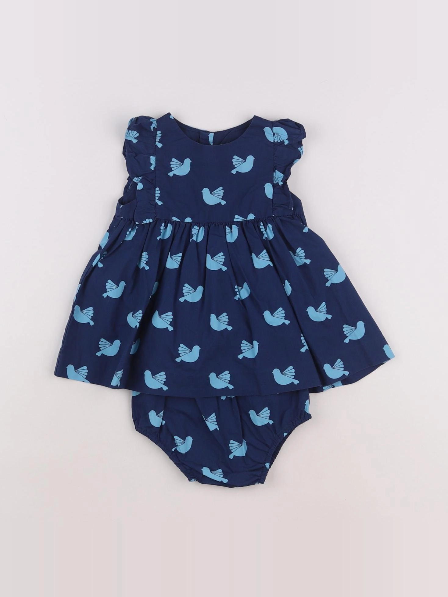 Jacadi - robe bleu - 6 mois