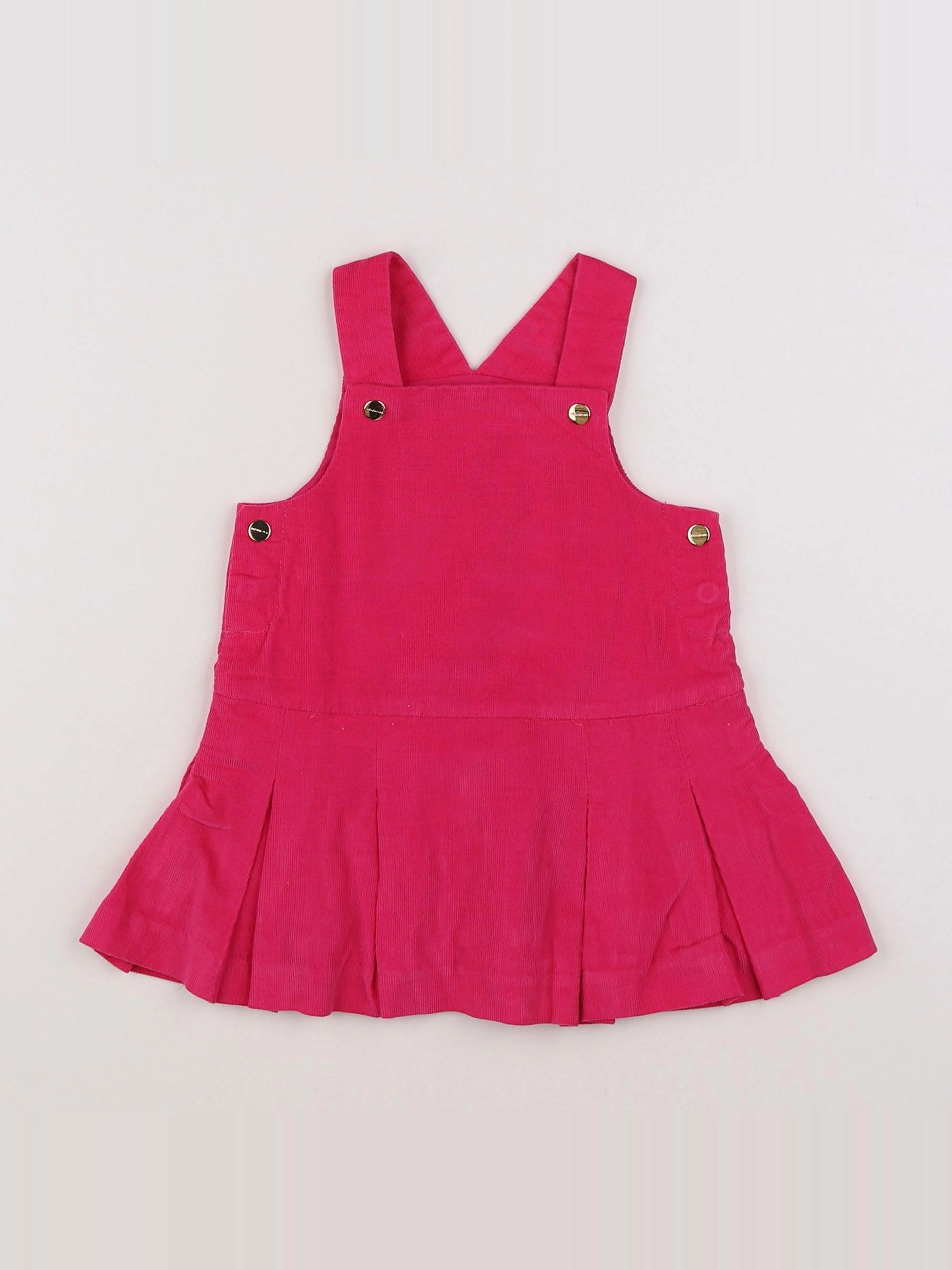 Jacadi - robe rose - 12 mois