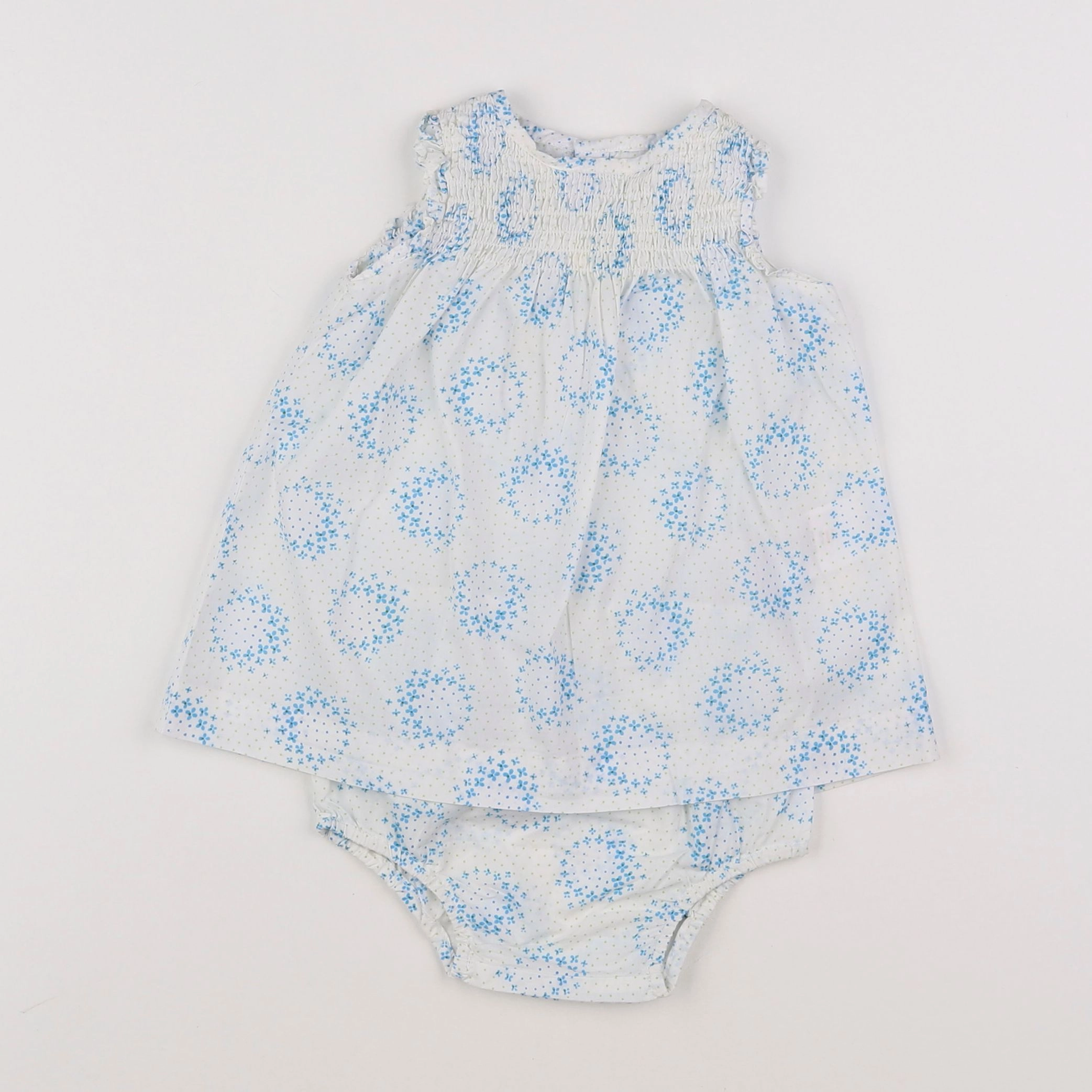 Jacadi - robe bleu - 3 mois