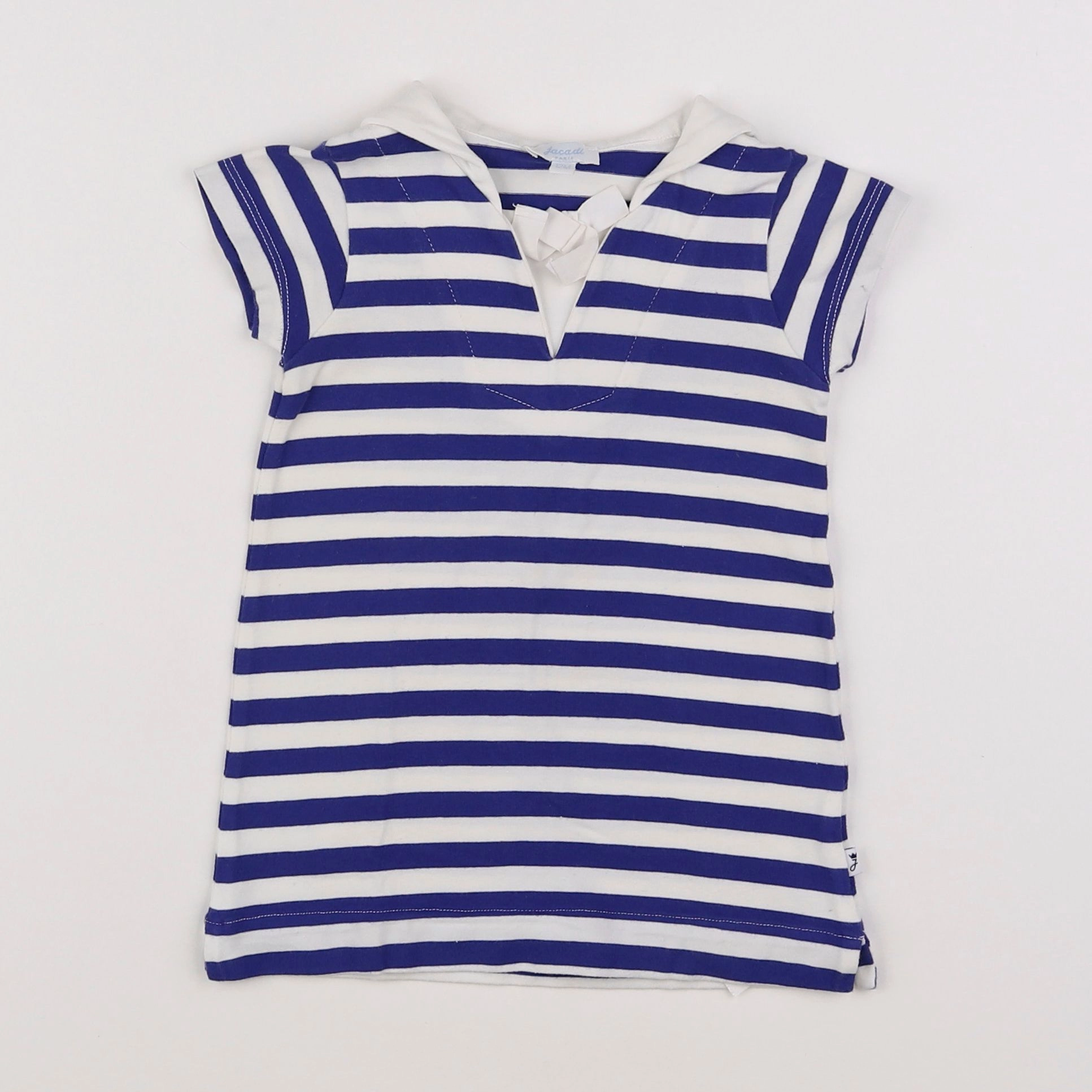 Jacadi - robe bleu, blanc - 12 mois