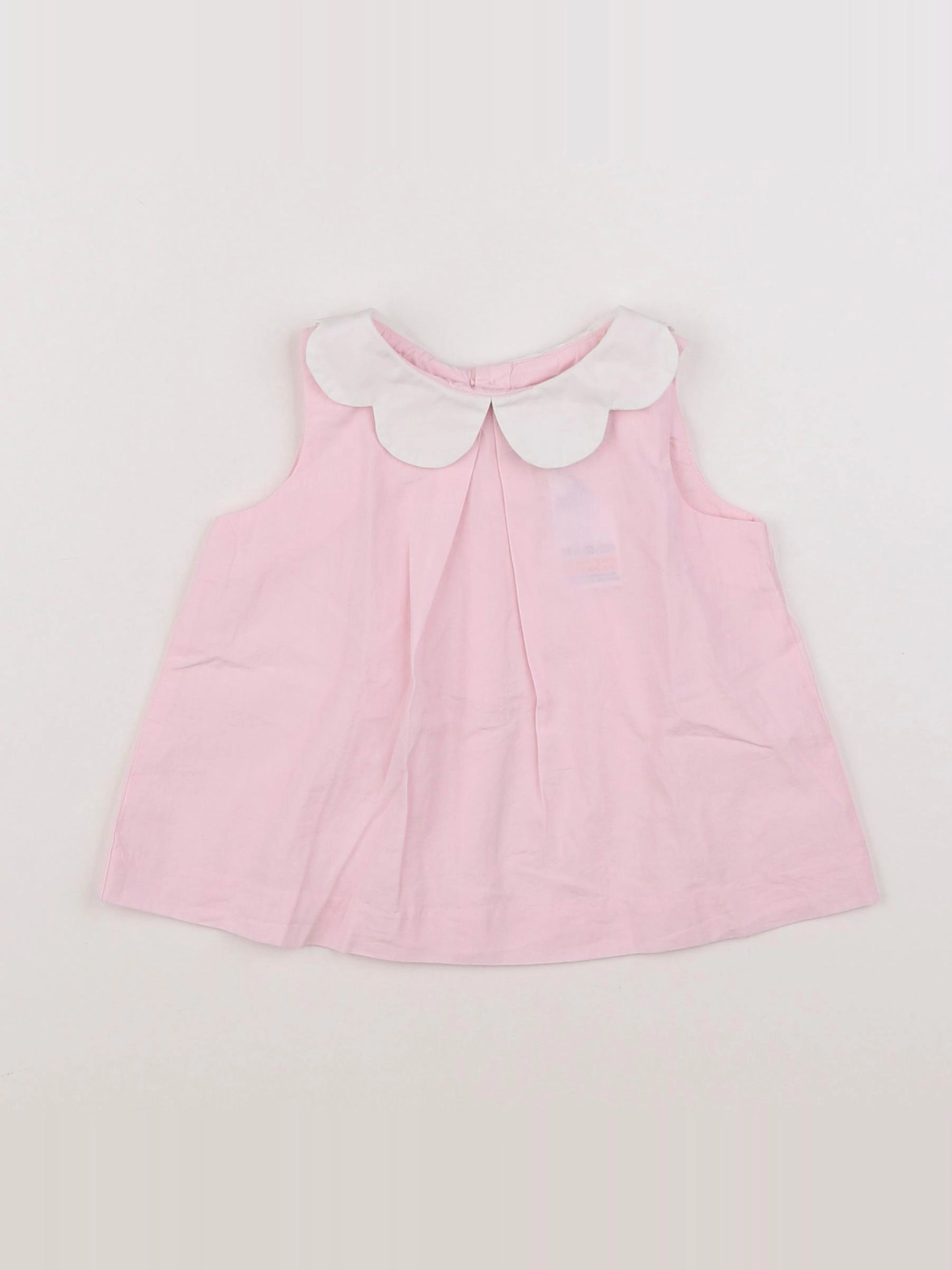 Jacadi - blouse rose - 12 mois