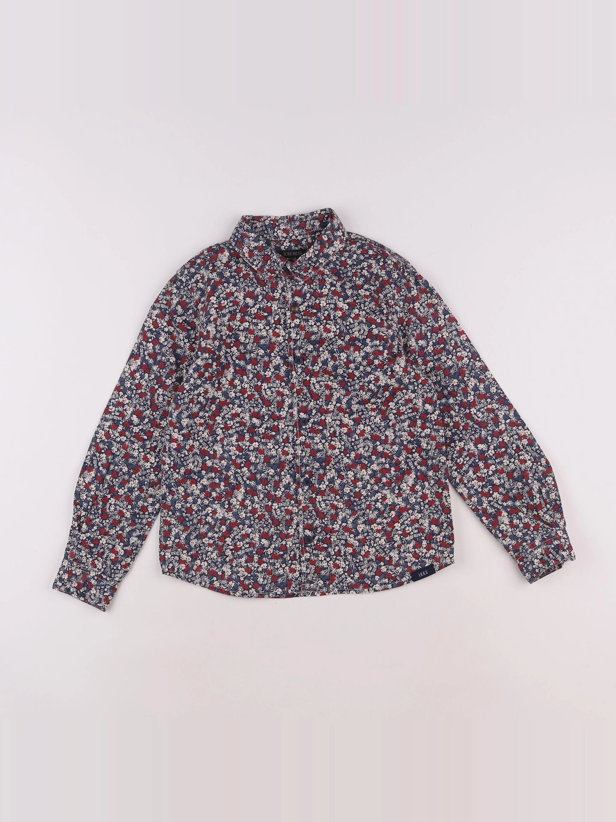 IKKS - chemise rouge - 6 ans