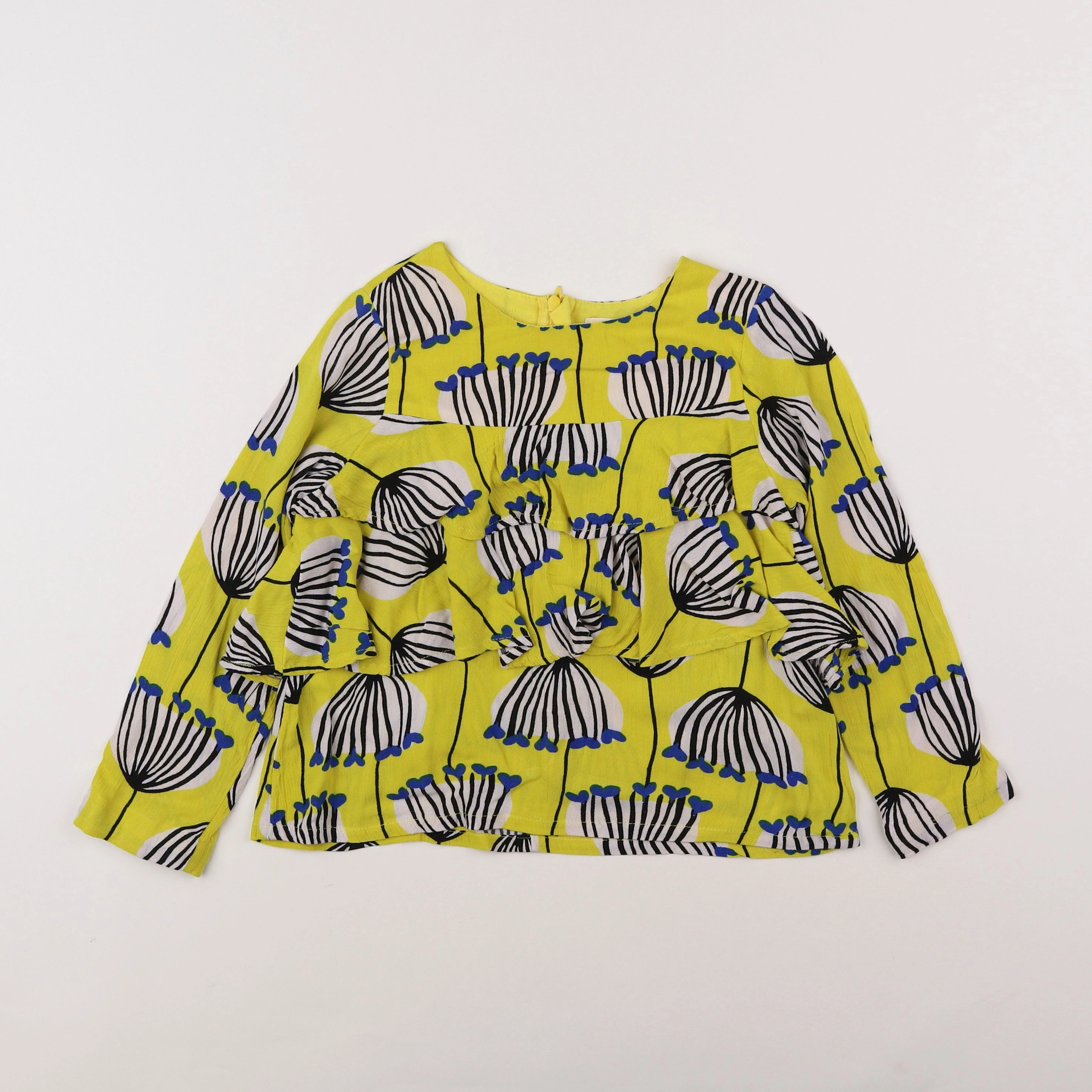 Catimini - blouse jaune - 6 ans