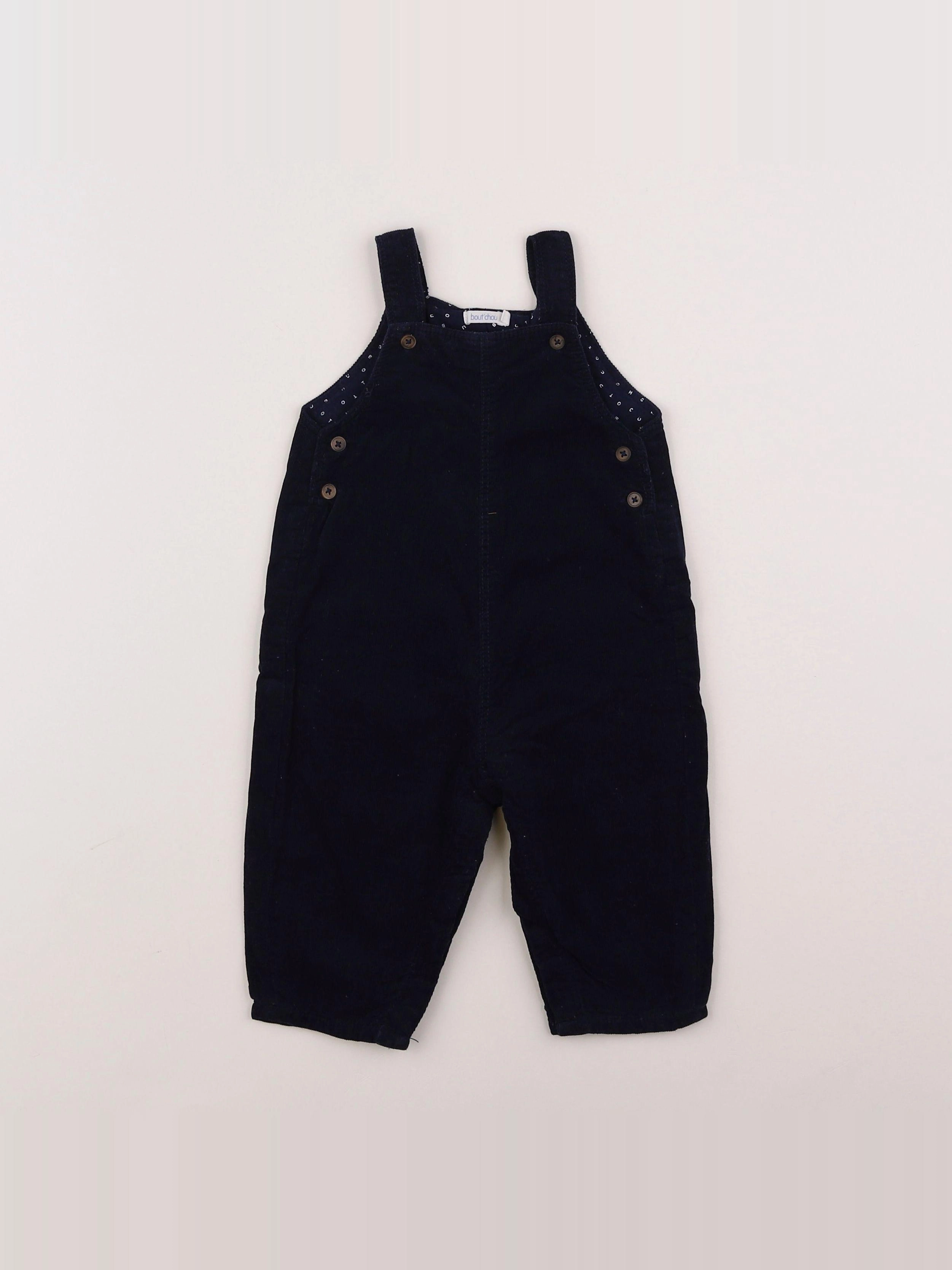 Boutchou - salopette bleu - 6 mois