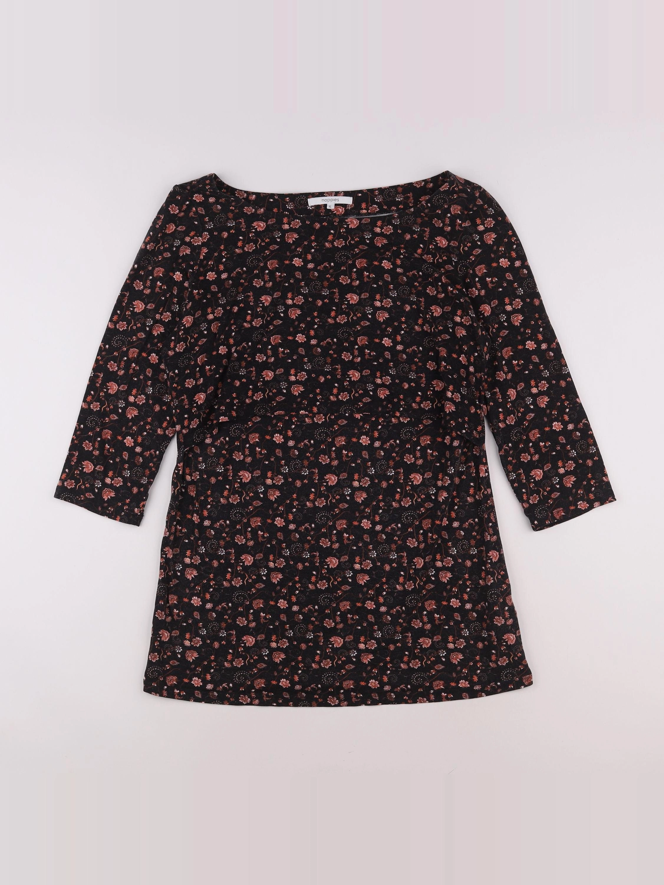 noppies maternité - tee-shirt grossesse noir - 46 à 48