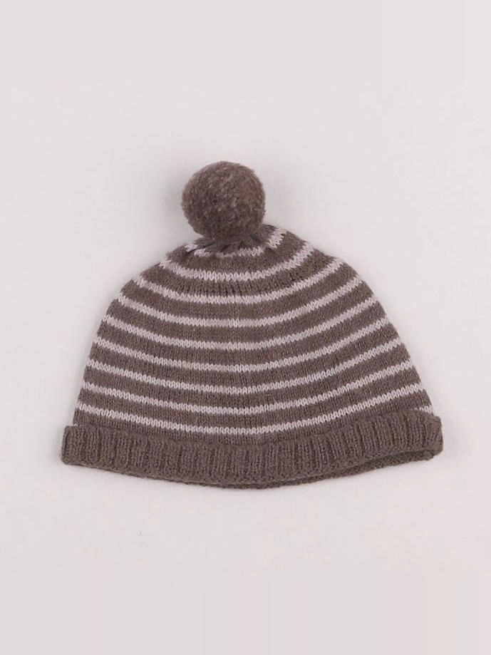Neck & Neck - bonnet marron - 12 mois