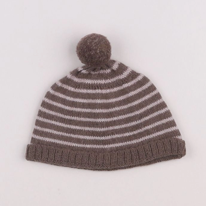 Neck & Neck - bonnet marron - 12 mois