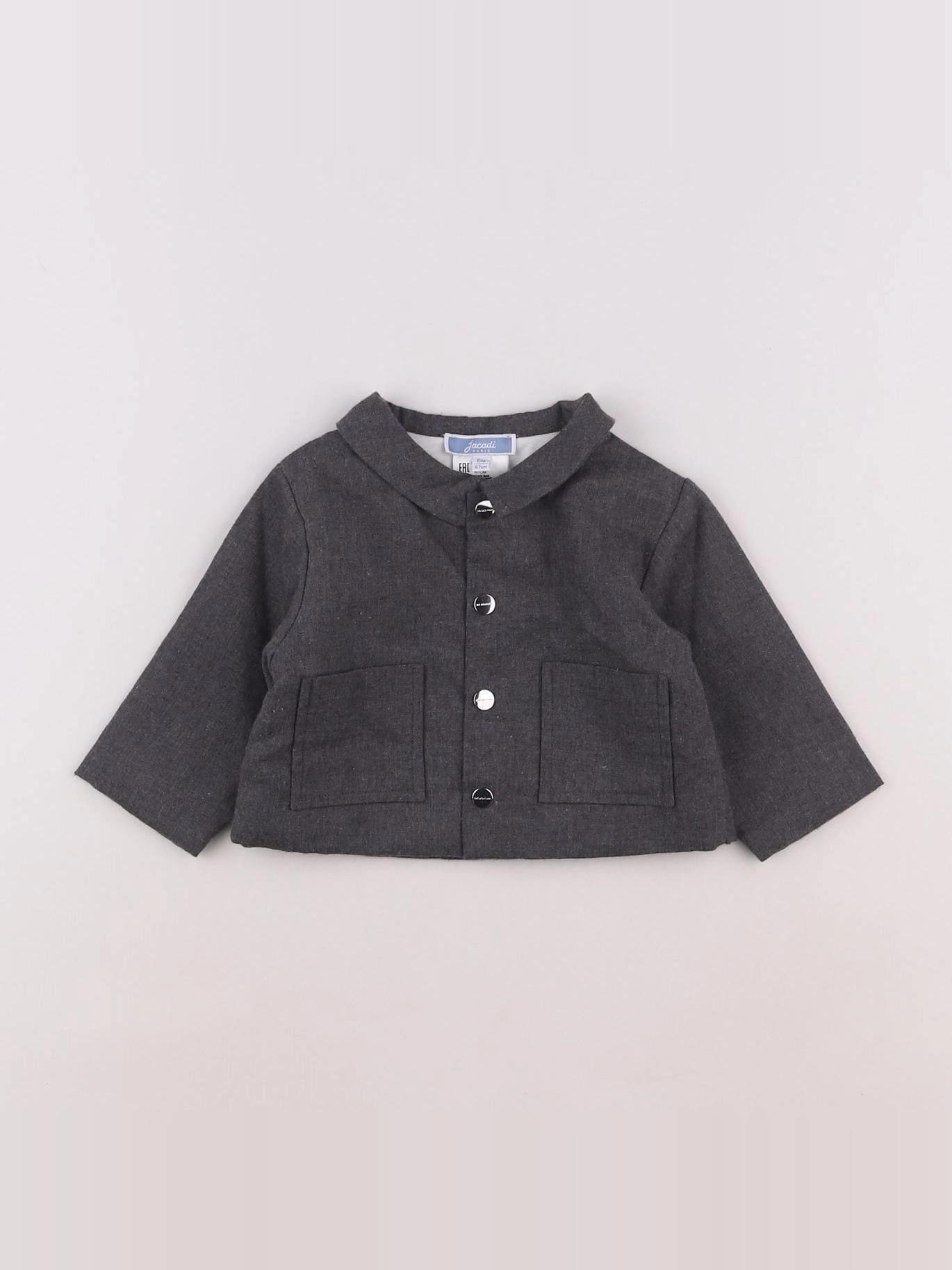 Jacadi - veste gris - 6 mois