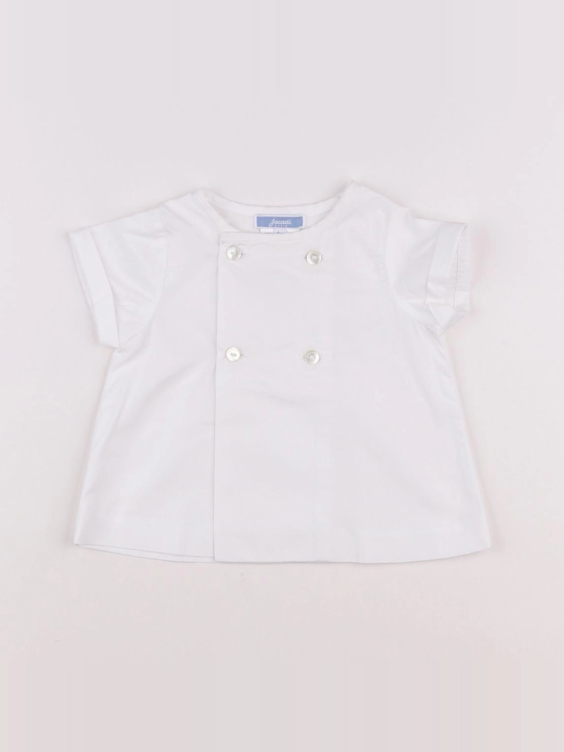 Jacadi - blouse blanc - 6 mois