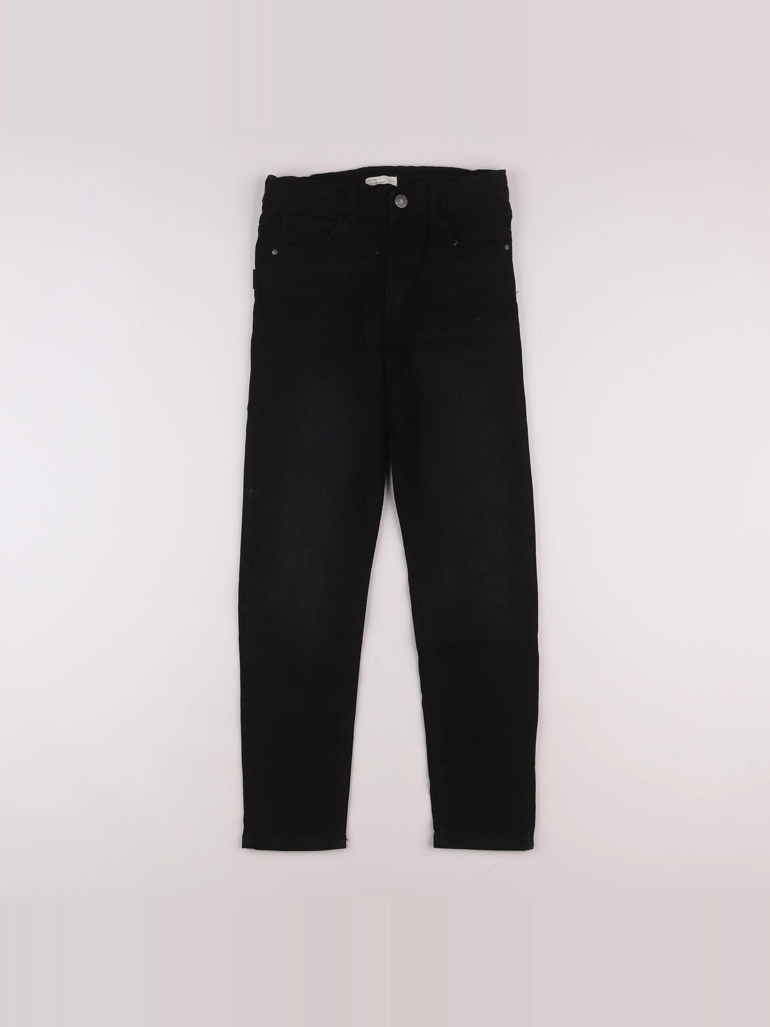 Little Cigogne - pantalon noir - 10 ans
