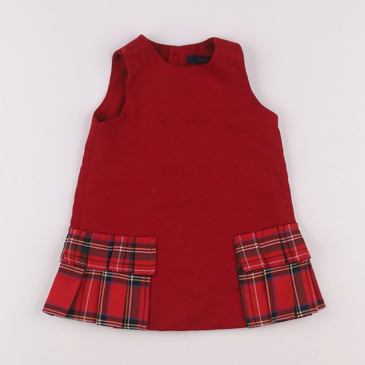Jacadi - robe rouge - 6 mois