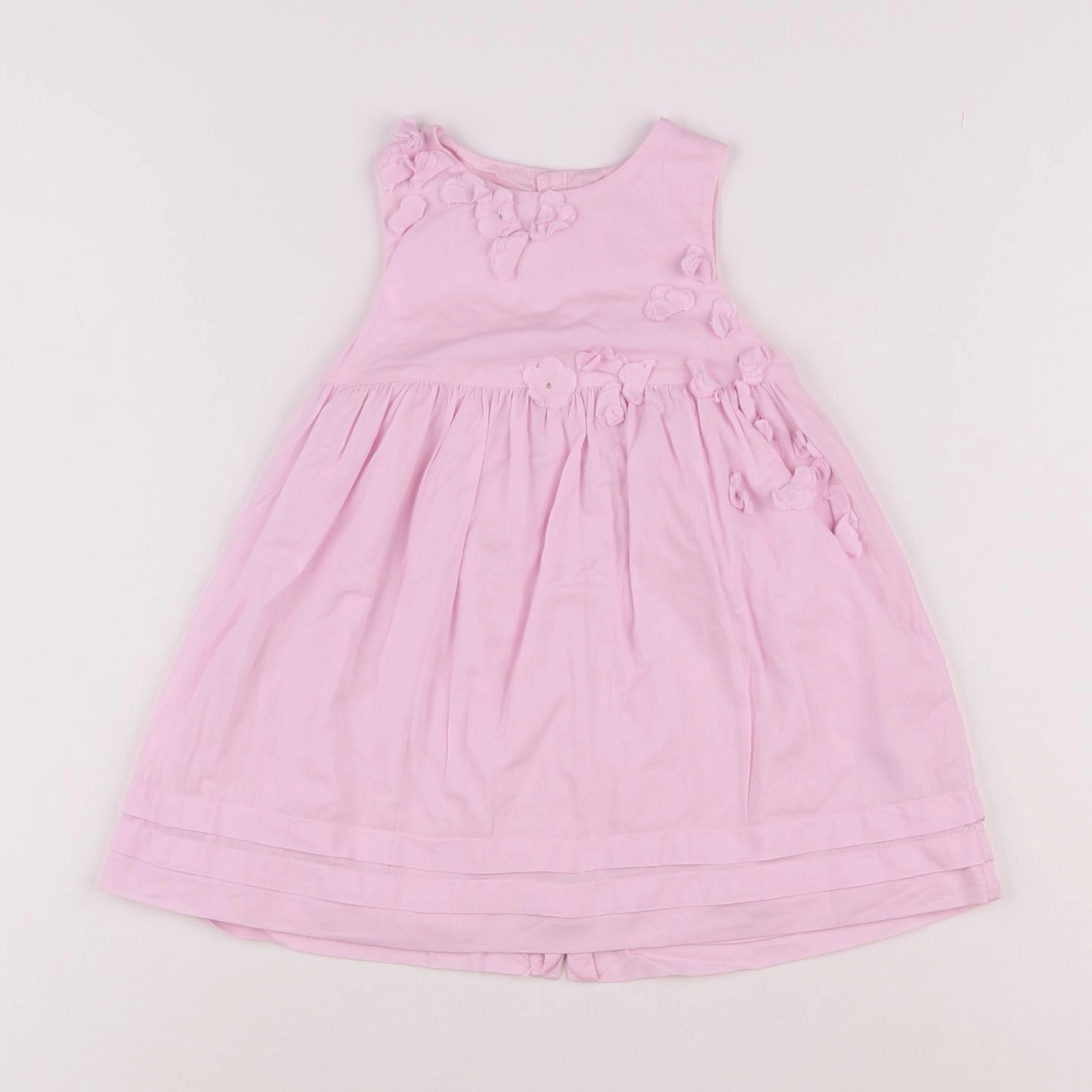 Jacadi - robe rose - 12 mois