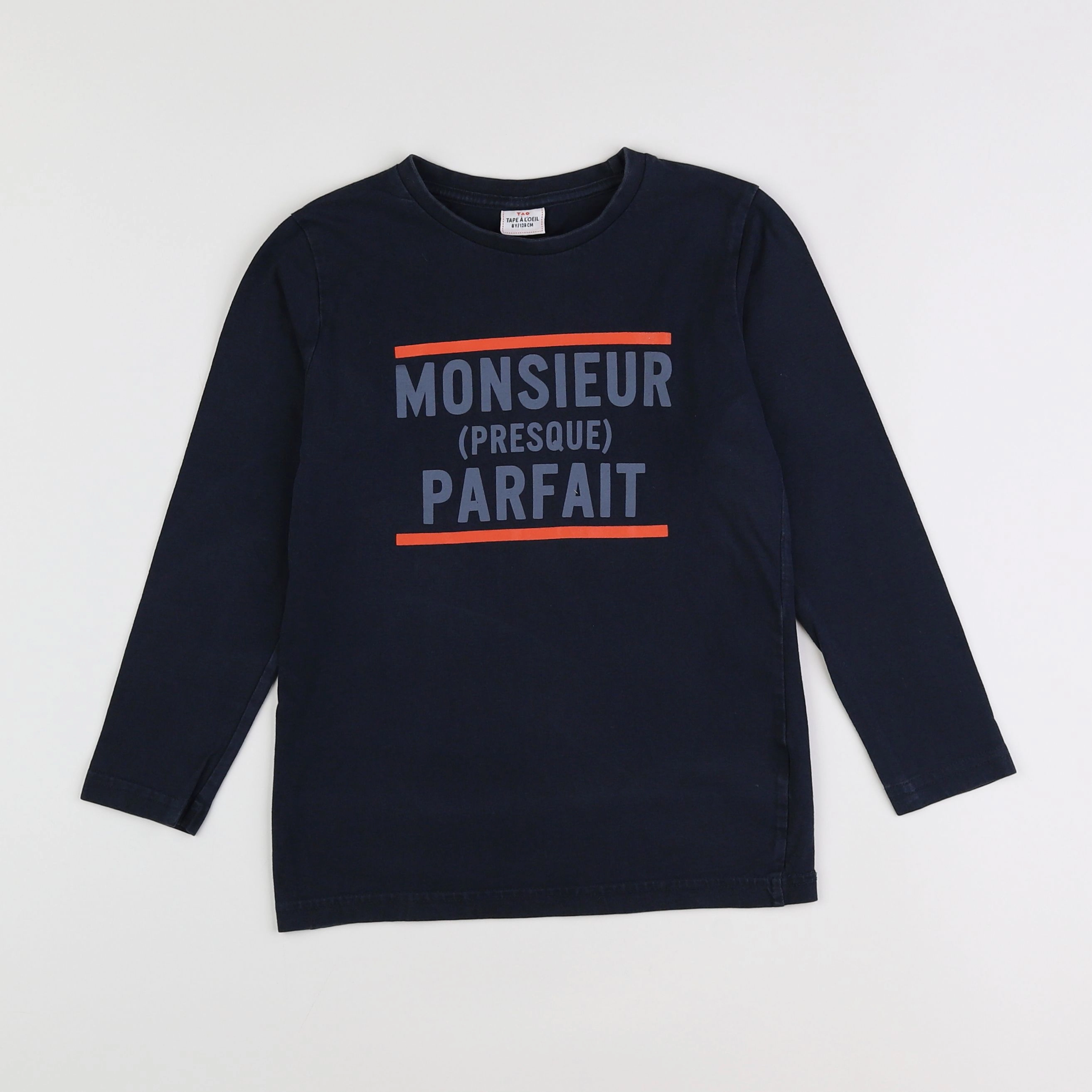 Tape à l'oeil - tee-shirt bleu - 8 ans