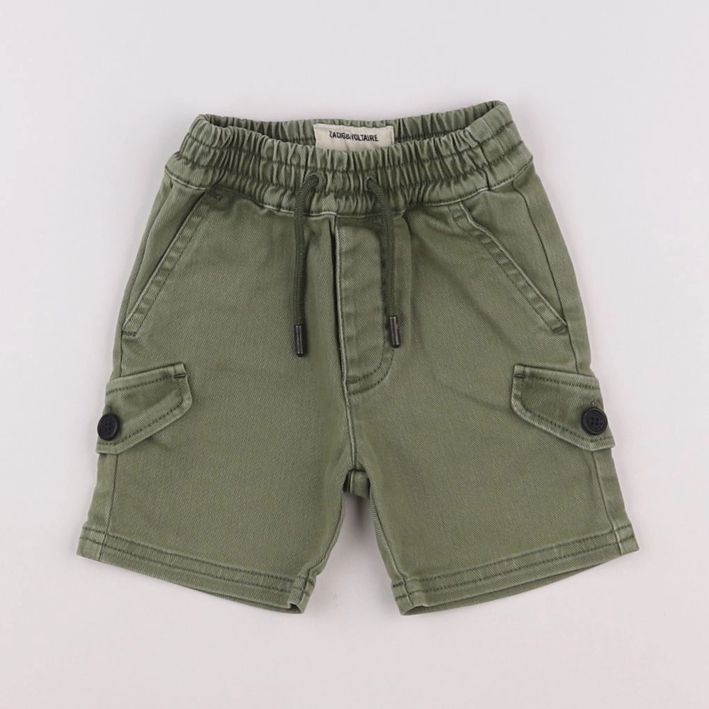 Zadig & Voltaire - short vert - 18 mois