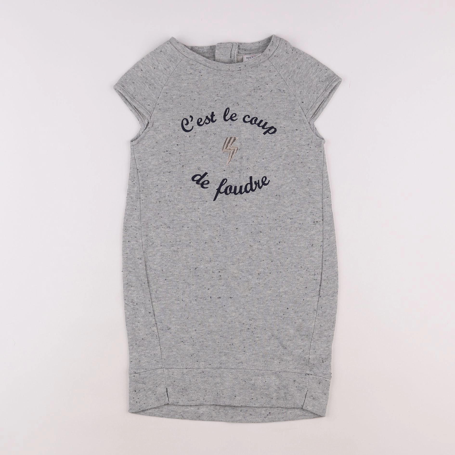 Tape à l'oeil - robe gris - 4 ans