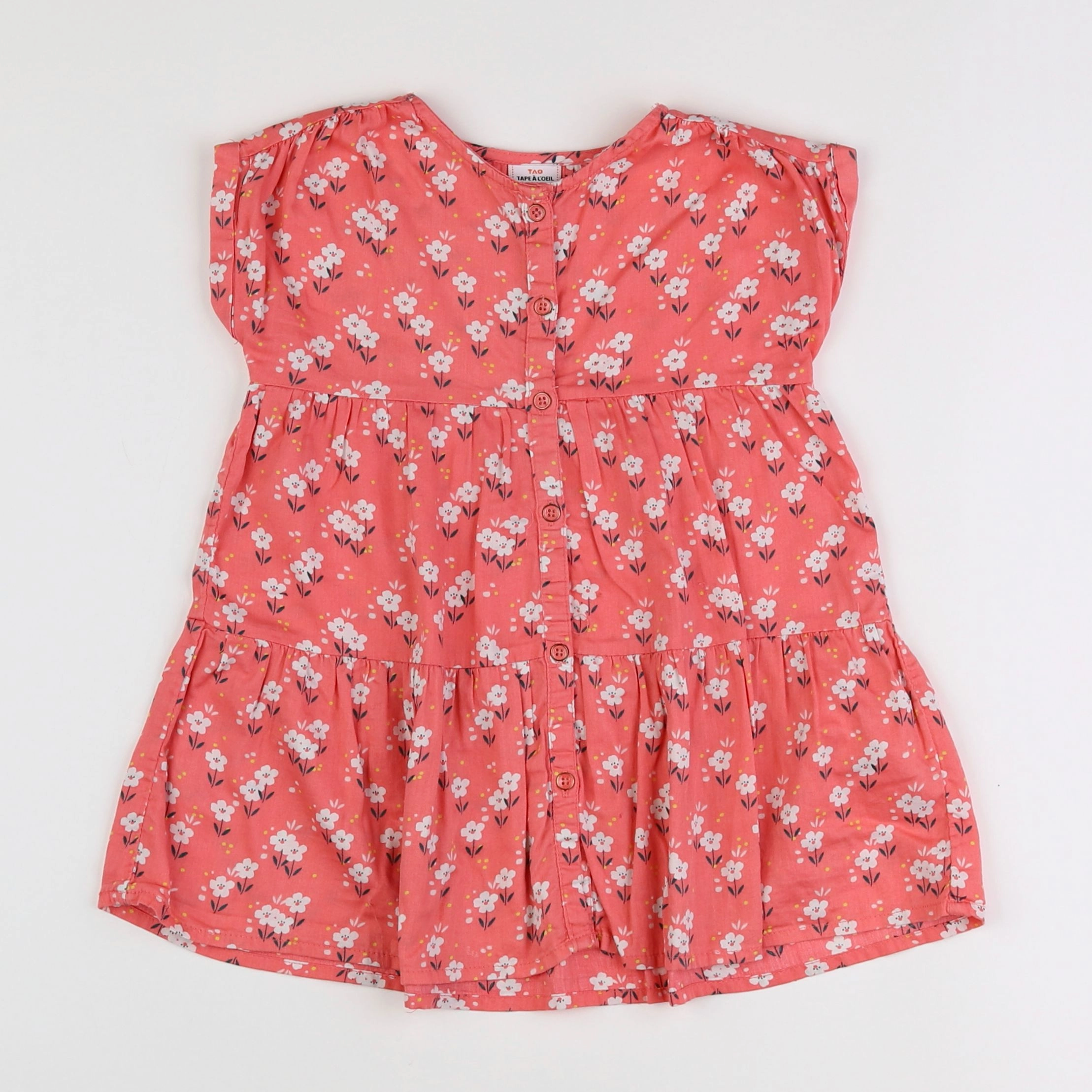 Tape à l'oeil - robe rose - 2 ans